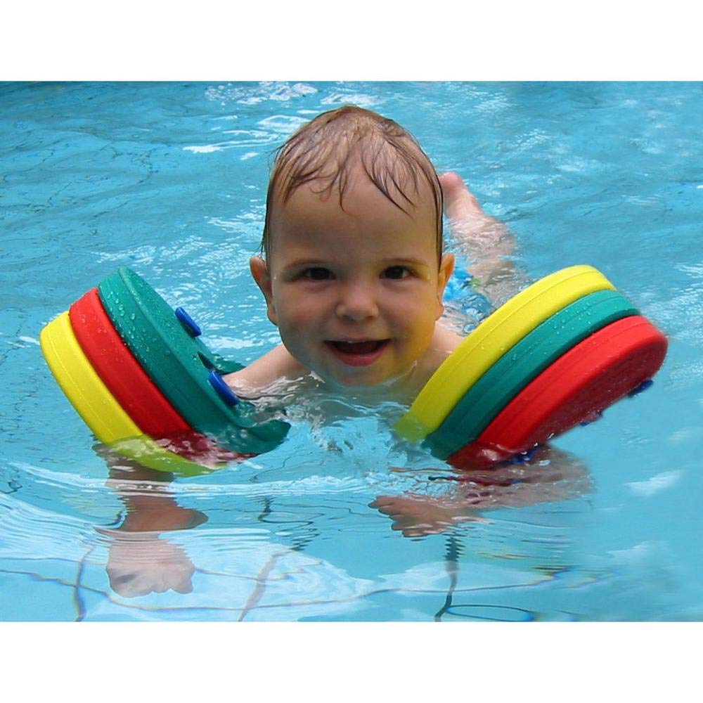 Delphin Swim Arm Bands for Kids - Adjustable Floaties for Swimming, Pool Safety & Water Confidence - Perfect for Toddlers, Beginners & Learning to Swim