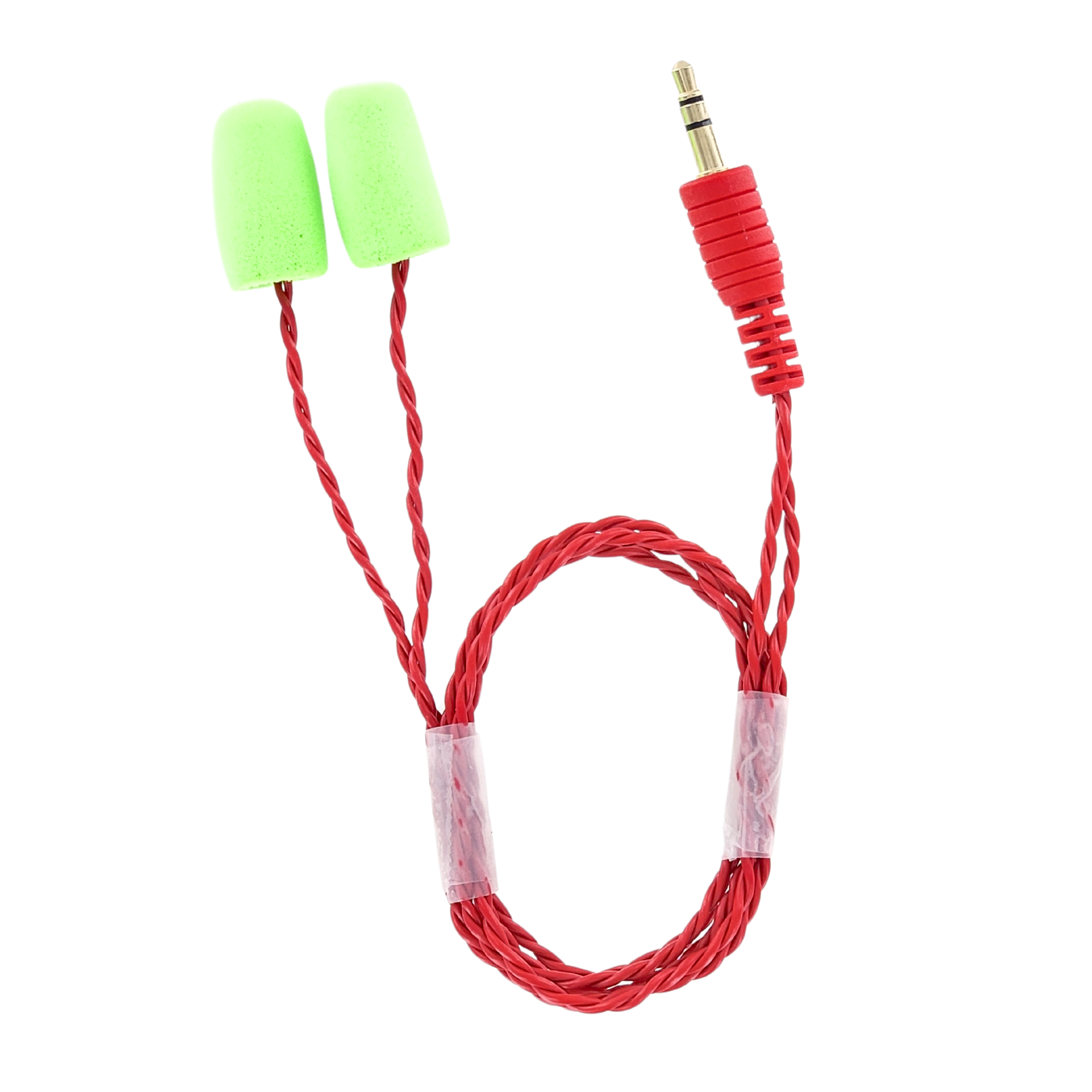 High-Quality Stereo Ear Foam Molds with 18-Inch Cord - Perfect for Music Lovers, DJs, and Audiophiles - Comfortable Noise Isolation for Studio Recording, Gaming, and Travel Use
