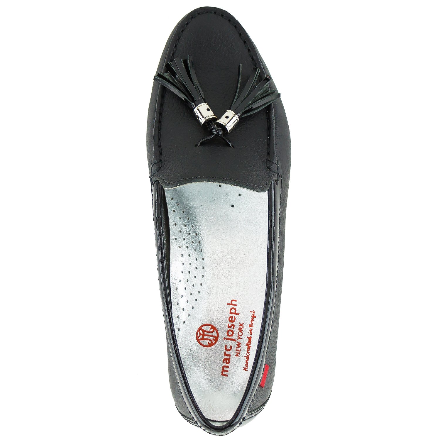 Marc Joseph New York Women's Bryant Park Weave Loafer - Comfortable Slip-On Shoes for Work, Office & Casual Wear | Premium Leather Flats for Women