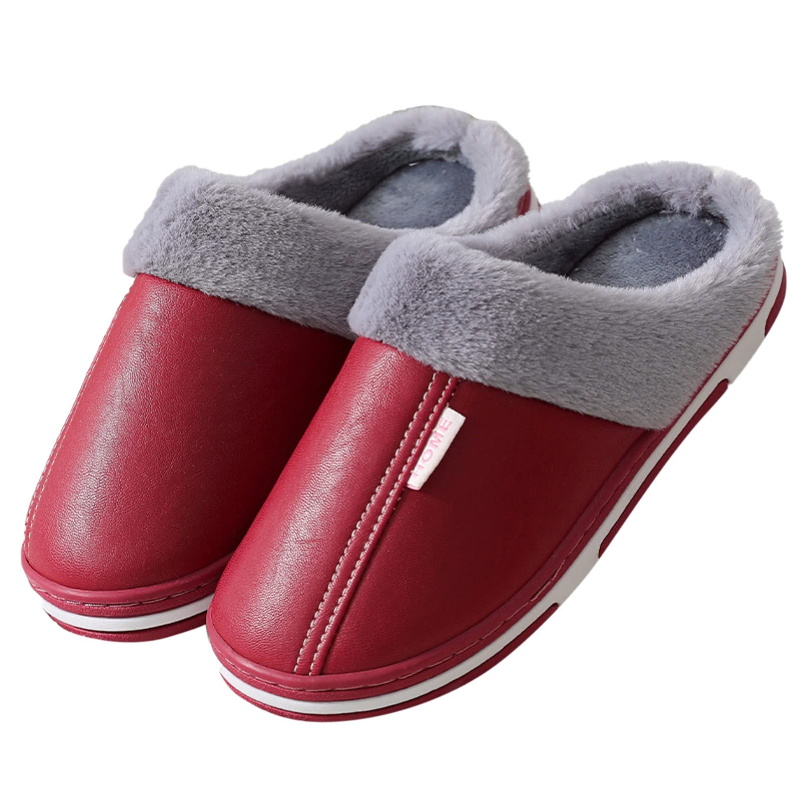 Memory Foam Slippers for Women & Men - Soft Fuzzy House Shoes with Warm Fluffy Lining | Comfortable Indoor Slides for Relaxing at Home, Lounging & Winter Wear