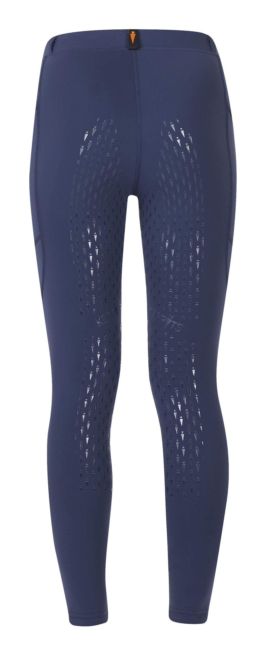 Kerrits Kids Ice Fil Full Seat Horse Riding Tech Tights - Cooling Breathable Equestrian Leggings with Pockets for Girls & Boys | Perfect for Summer Riding Lessons, Horse Shows & Stable Activities