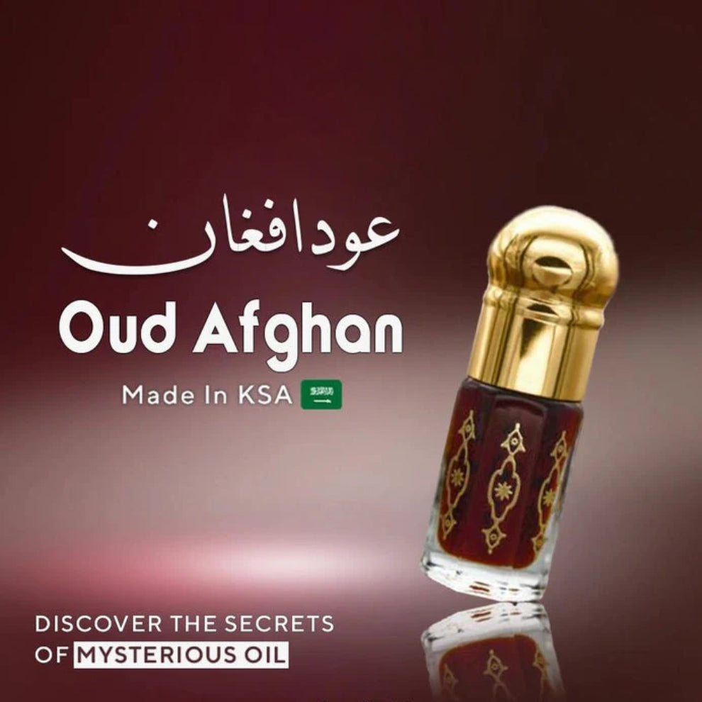Premium 12ml Oud Afghan Perfume Oil - Luxury Arabian Oud Attar for Men & Women - Perfect for Special Occasions, Weddings & Evening Events