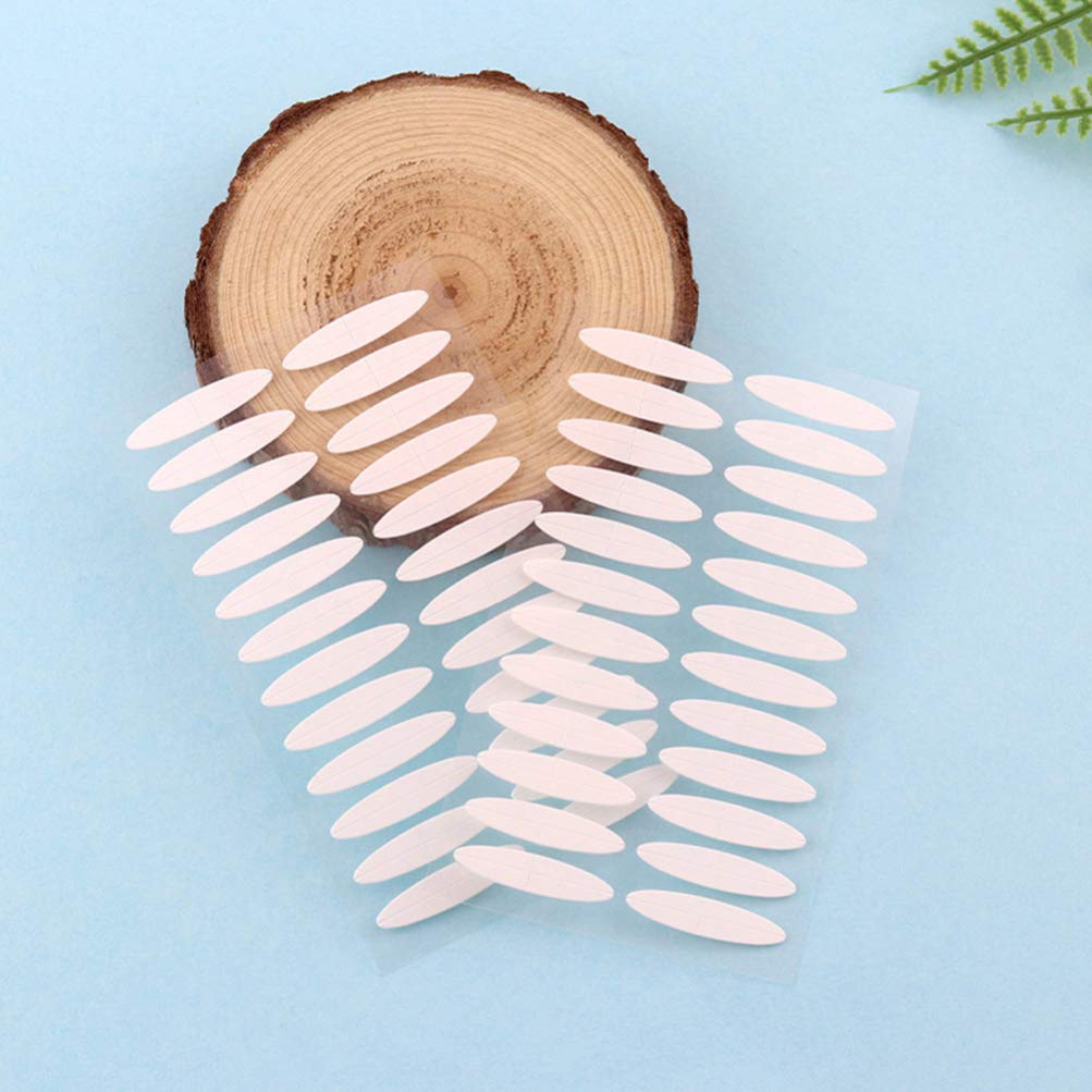 Lurrose Clear Double-Sided Eyelid Tape - 60 Sheets Ultra Invisible Natural Adhesive Stickers for Women | Non-Trace, Long-Lasting | Perfect for Asian Monolid Makeup & Eye Contouring