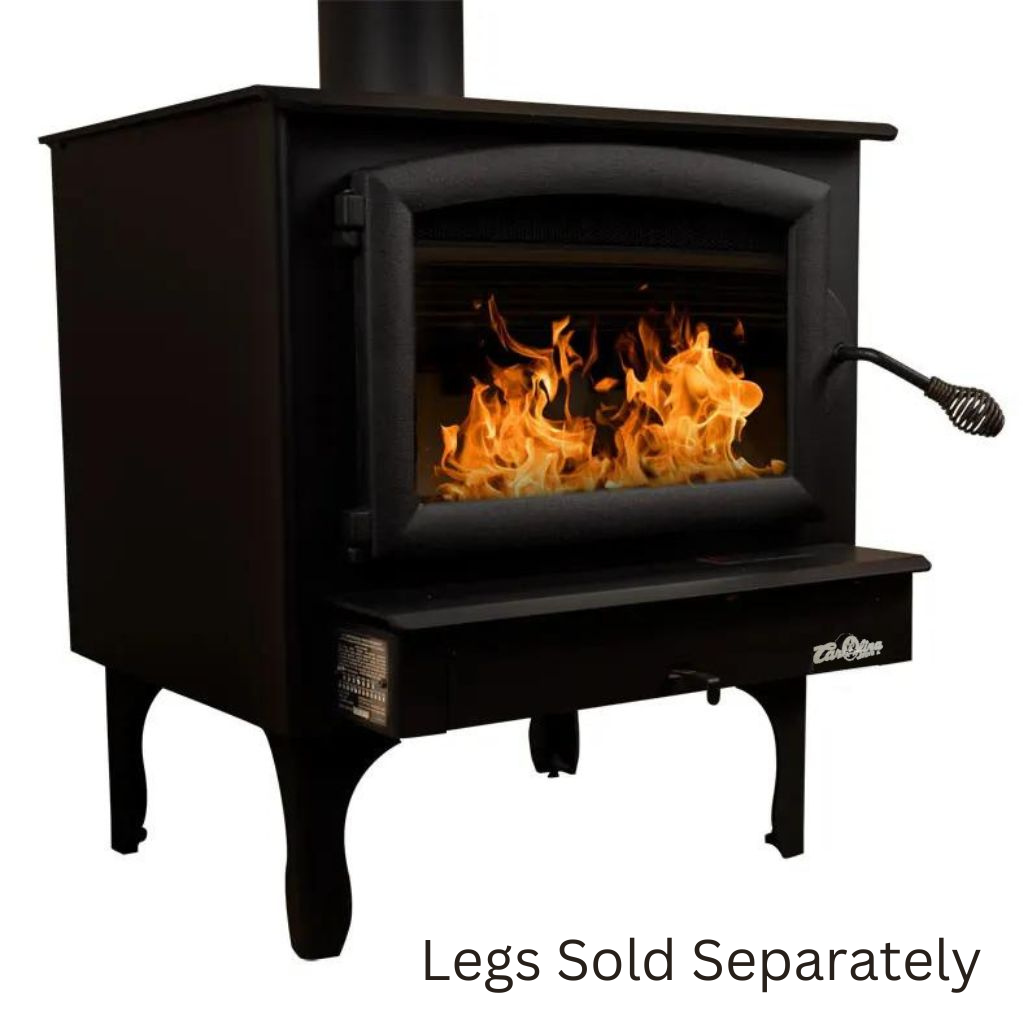 Model 74 NC High-Efficiency Wood Burning Stove | Made in USA | Perfect for Cabins, Camping & Off-Grid Heating