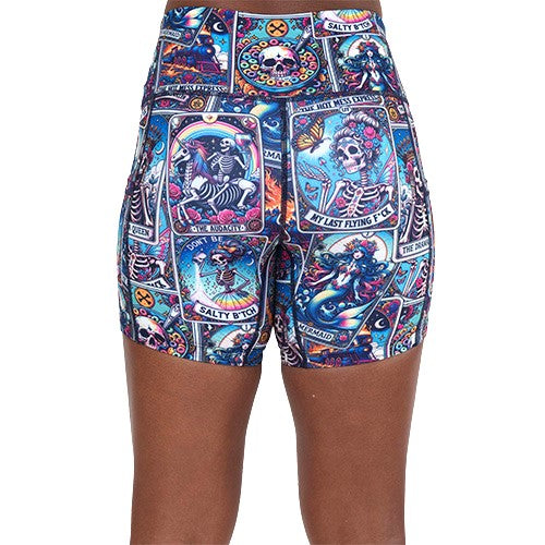 Psychic Shorts - Comfortable & Stylish Yoga Shorts for Women | Perfect for Meditation, Workouts & Lounge Wear