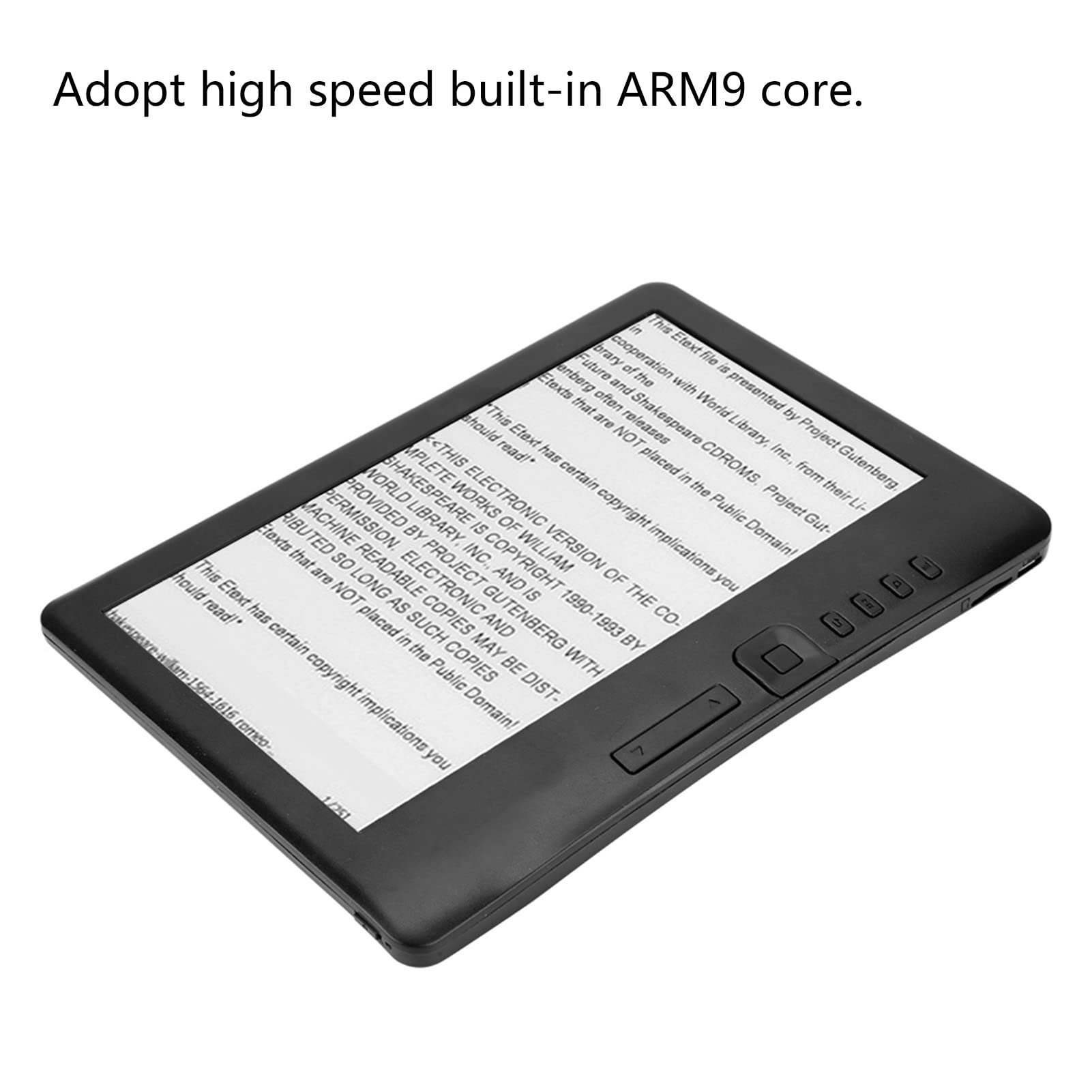 8GB Ebook Reader - Portable Ereader Device with Large Storage for Digital Books | Perfect for Travel, Commuting & Reading On The Go