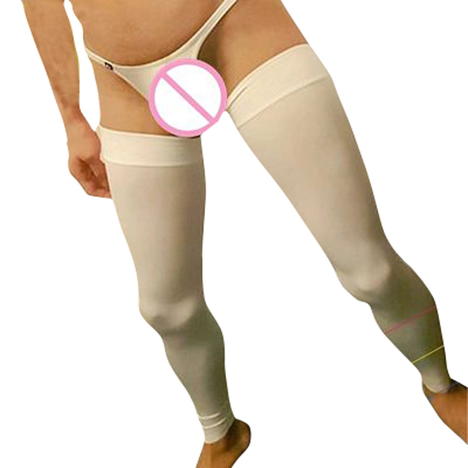 Men's 9-Point Elastic Stockings - Comfortable & Sexy Pantyhose for Everyday Wear & Special Occasions