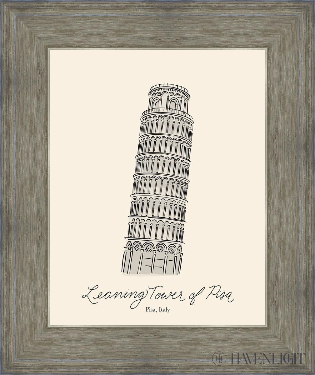 Leaning Tower of Pisa Italy Souvenir - Miniature Landmark Replica for Home Decor, Office Desk Display & Travel Memorabilia