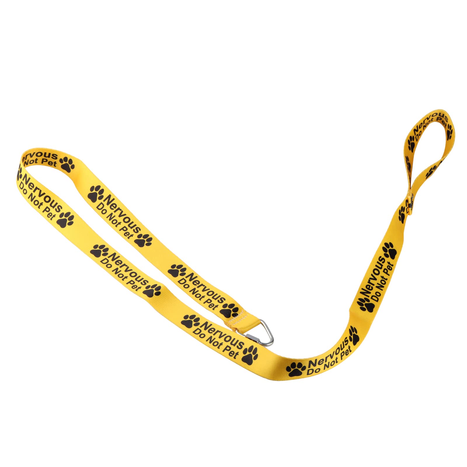 Funny Nervous Do Not Pet Dog Leash - Reflective Walking & Training Leash for Reactive Dogs - Perfect Gift for Dog Owners & Pet Lovers (Use for Walks, Training, or as a Cute Warning Leash in Public)