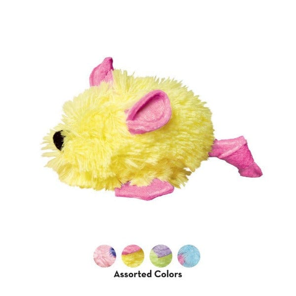 KONG Kitten Mice Cat Toy - Interactive Play for Kittens & Cats - Perfect for Indoor Play, Exercise & Training - Fun & Durable Catnip Mice Toys for Small & Adult Cats