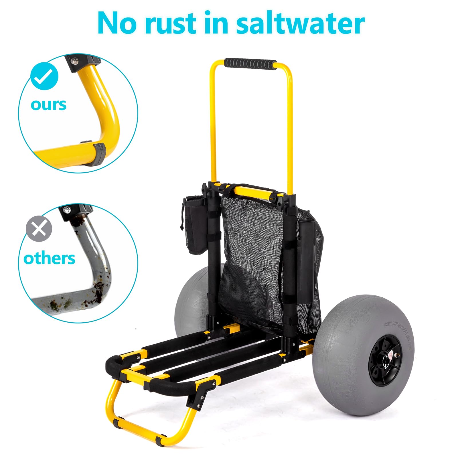 **Beach Fishing Cart with 12