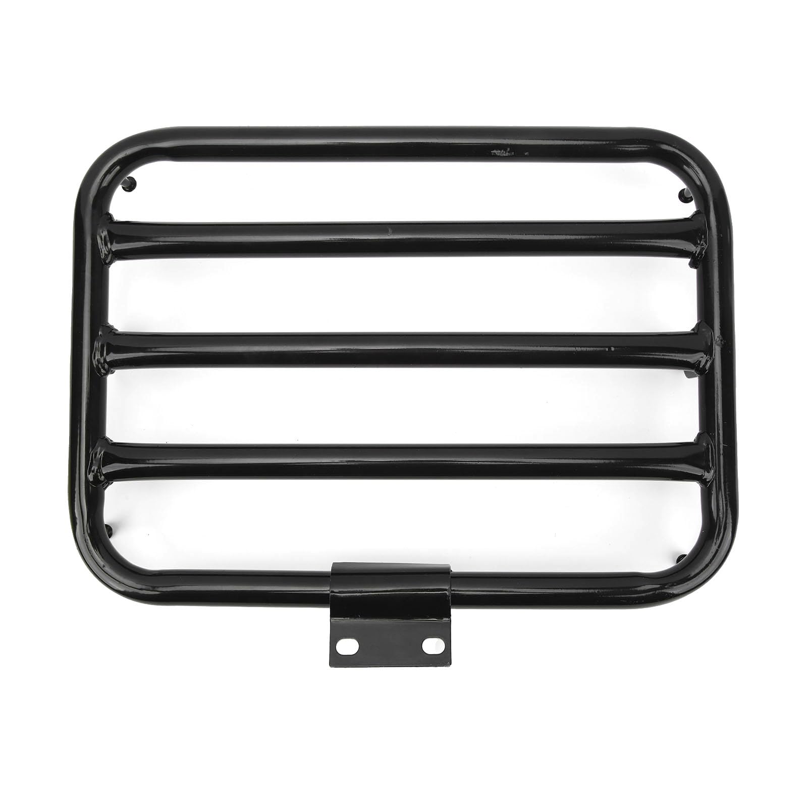 405x295mm Mini Bike Rear Rack - Steel Alloy Rear Seat Luggage Carrier for Coleman Trail CT200U 196cc | Durable Cargo Rack Bracket Replacement for Mini Bikes, Perfect for Camping, Hunting & Outdoor Adventures