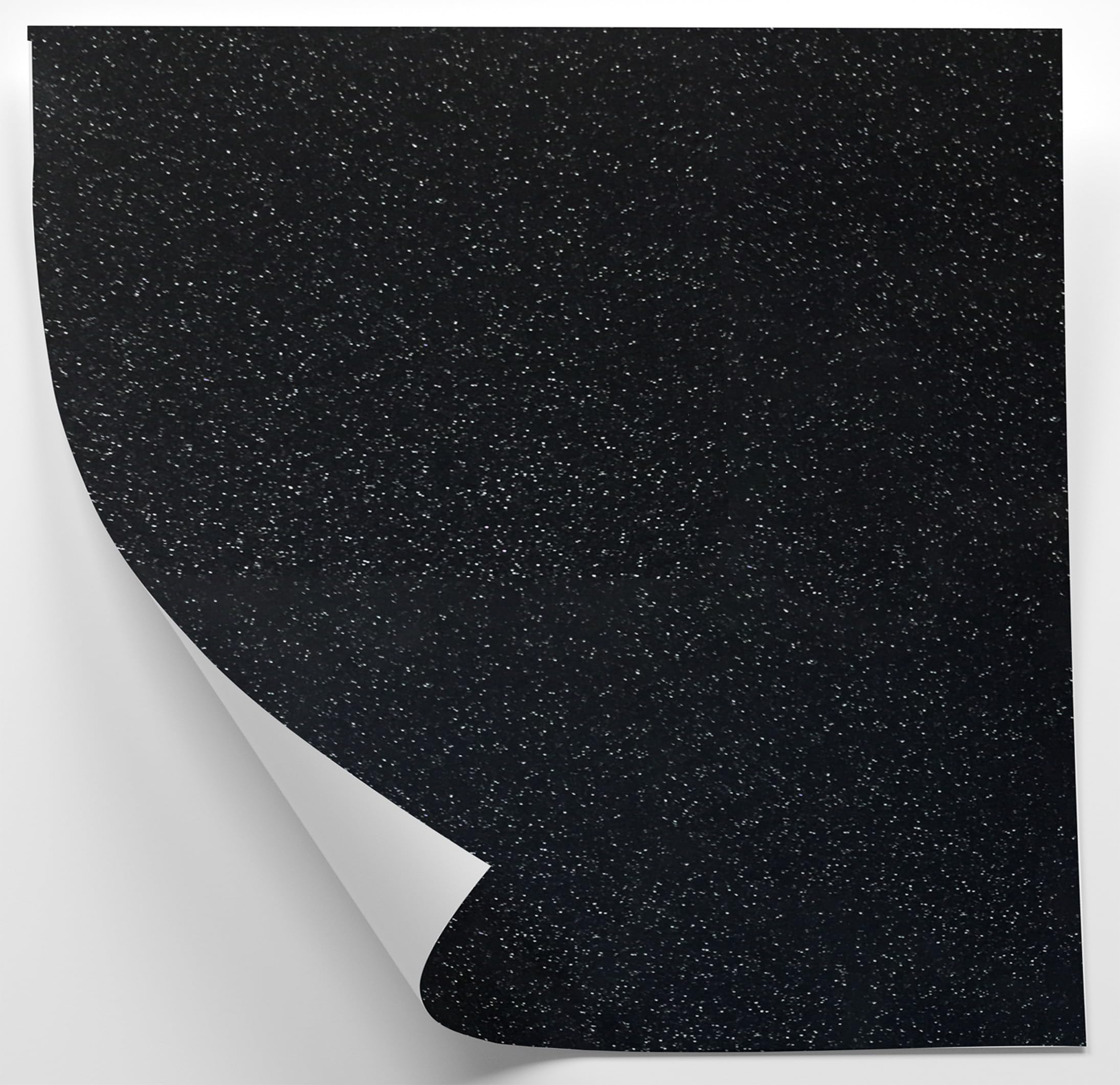 Premium Black Glitter Cardstock Paper - 10 Sheets 12