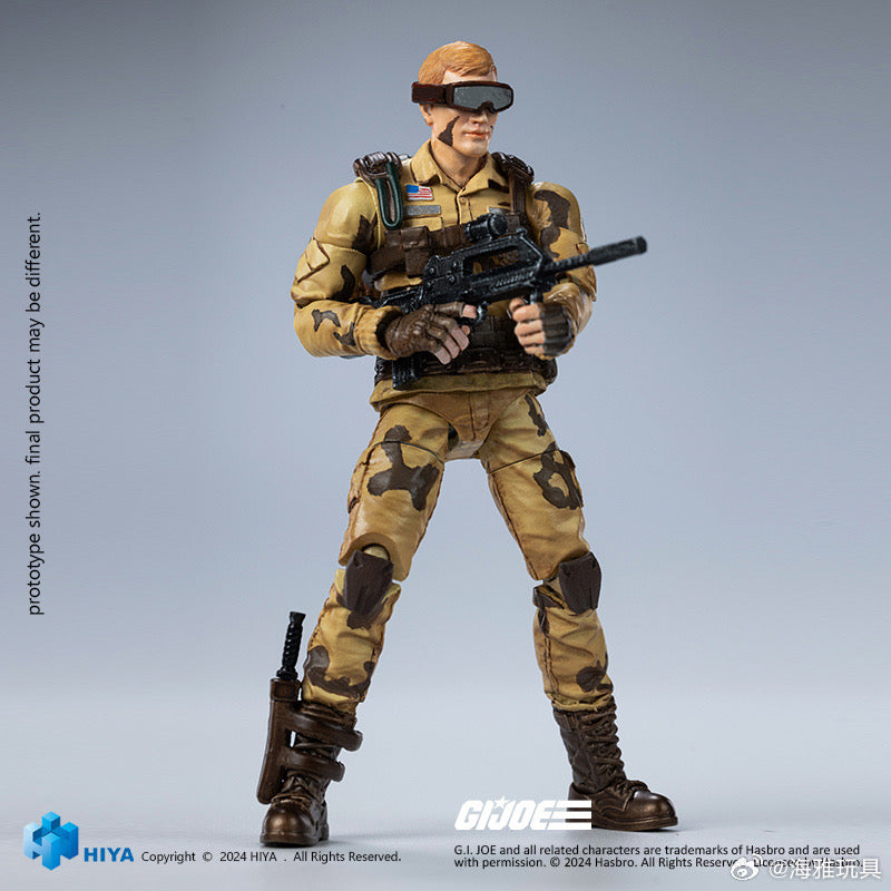 **Pre-Order Hiya 4-Inch G.I. Joe Duster Action Figure – Exquisite Mini Collectible for Display & Play | Perfect for Fans & Collectors**
