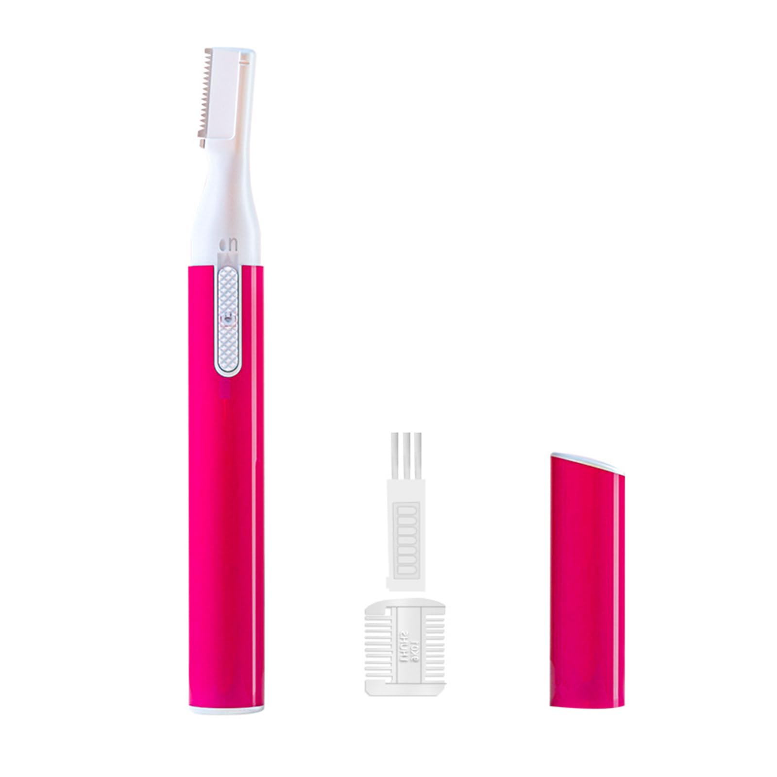 Painless Electric Eyebrow Trimmer & Facial Hair Remover - Rechargeable Women's Face Shaver for Precise Hair Removal - Perfect for Eyebrow Shaping & Smooth Skin Care