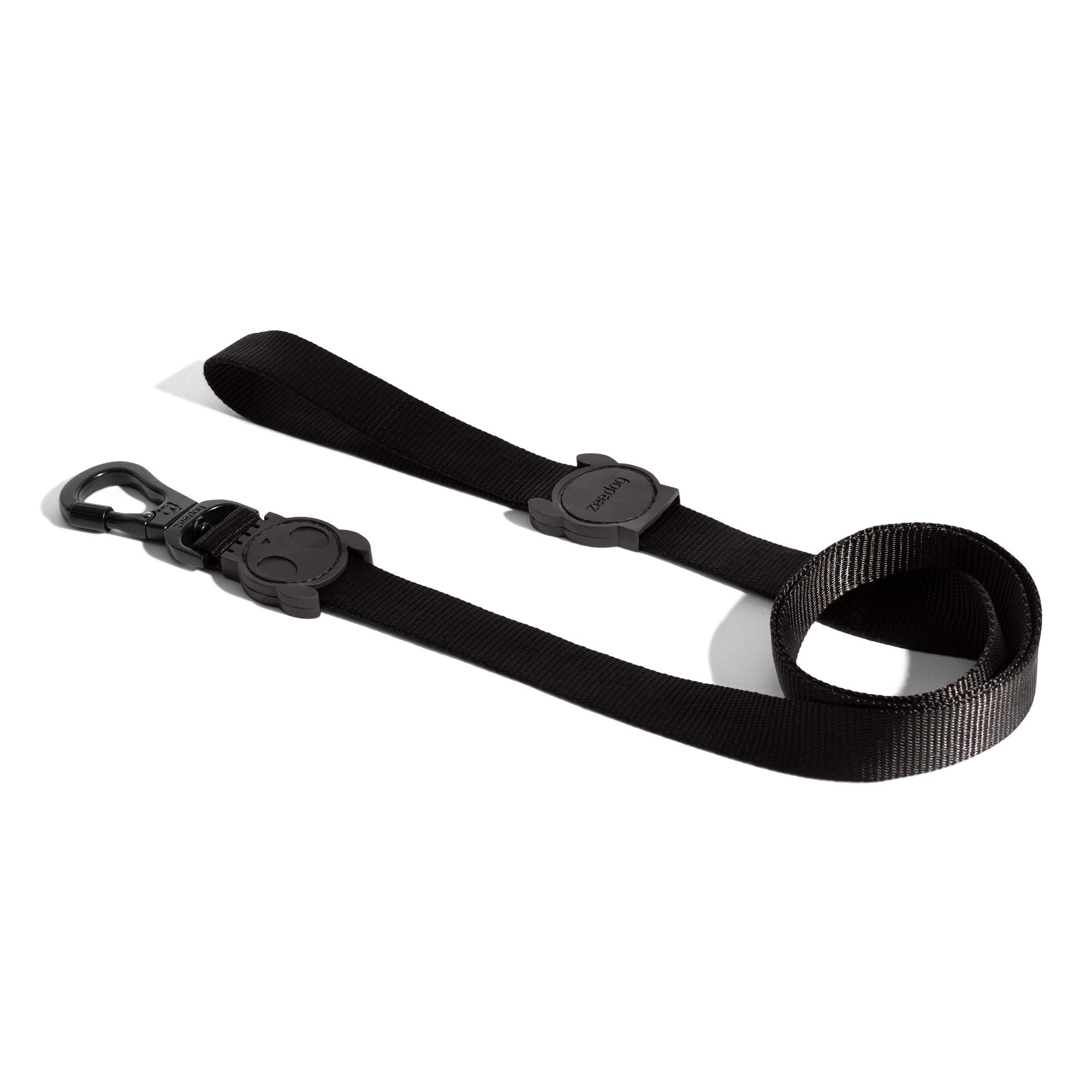Zee.Dog Gotham Extra Small Black Dog Leash - Durable & Stylish Walking Lead for Small Dogs - Perfect for City Walks, Park Visits & Outdoor Adventures