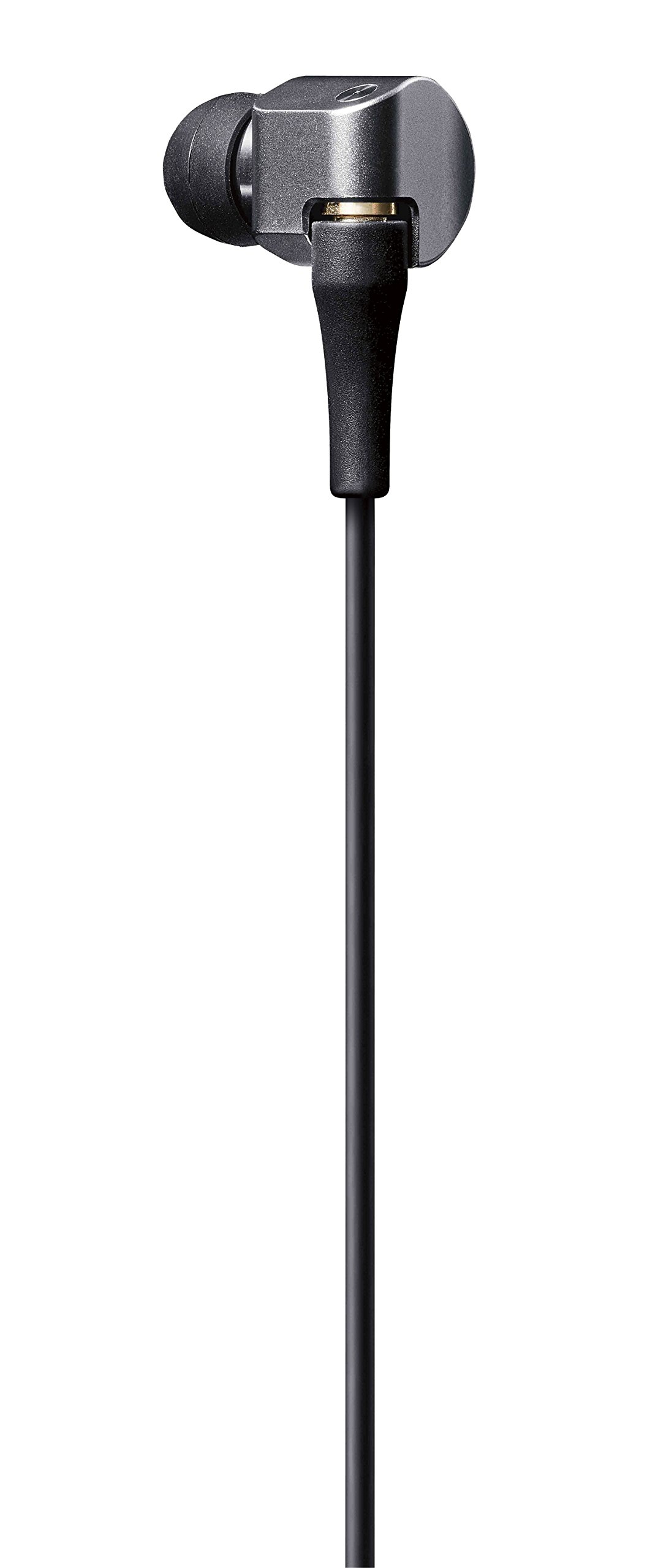 Panasonic RP-HDE10-S Sealed Earphones with High-Resolution Audio - Silver | Perfect for Commuting, Gaming & Studio Monitoring