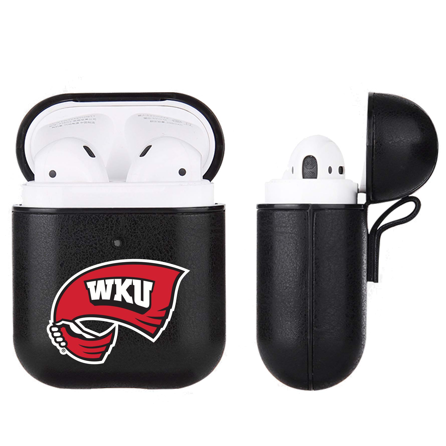 NCAA Leather Case for Apple AirPods - Durable Protection for Sports & Travel