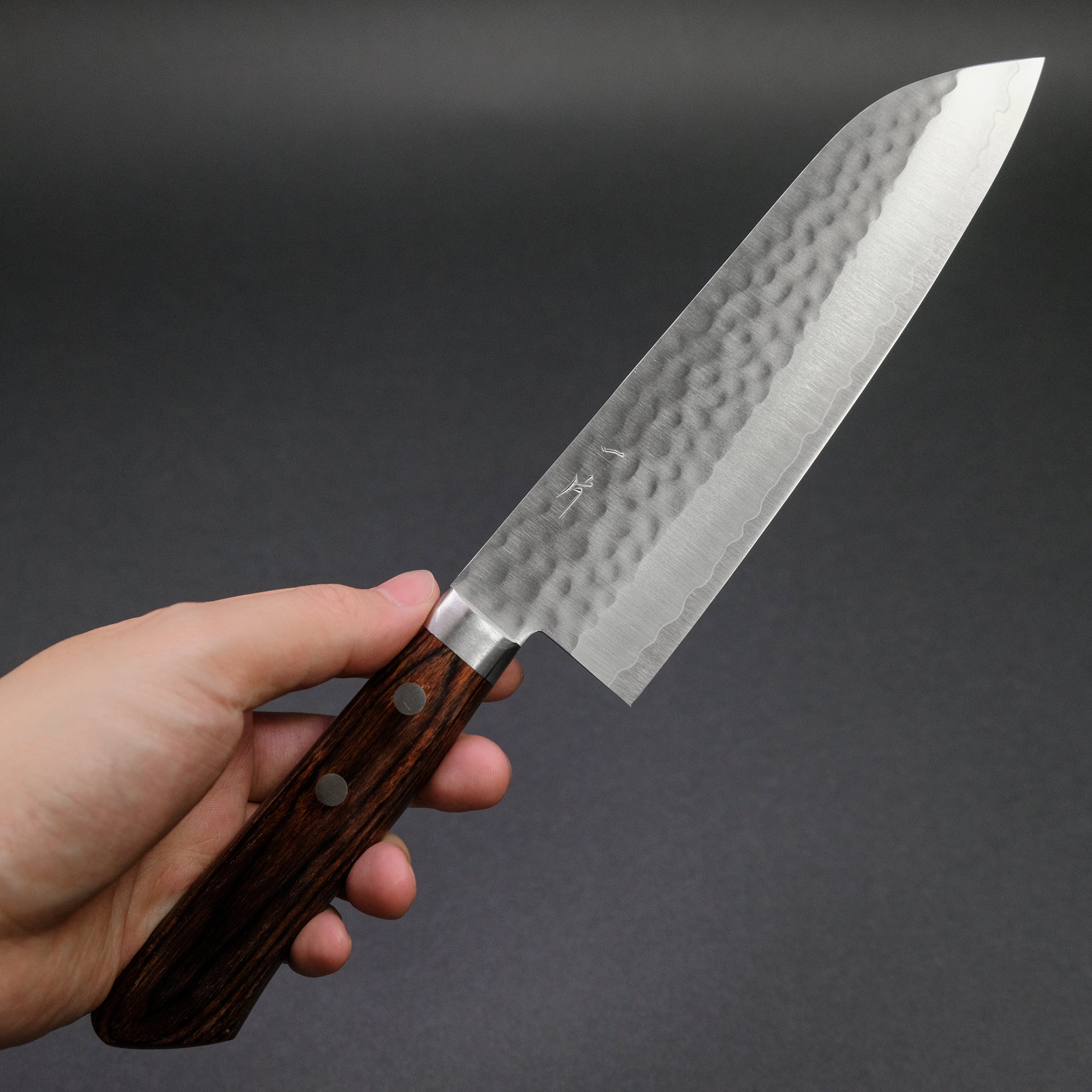 Hitohira NM Tsuchime Santoku Knife 7