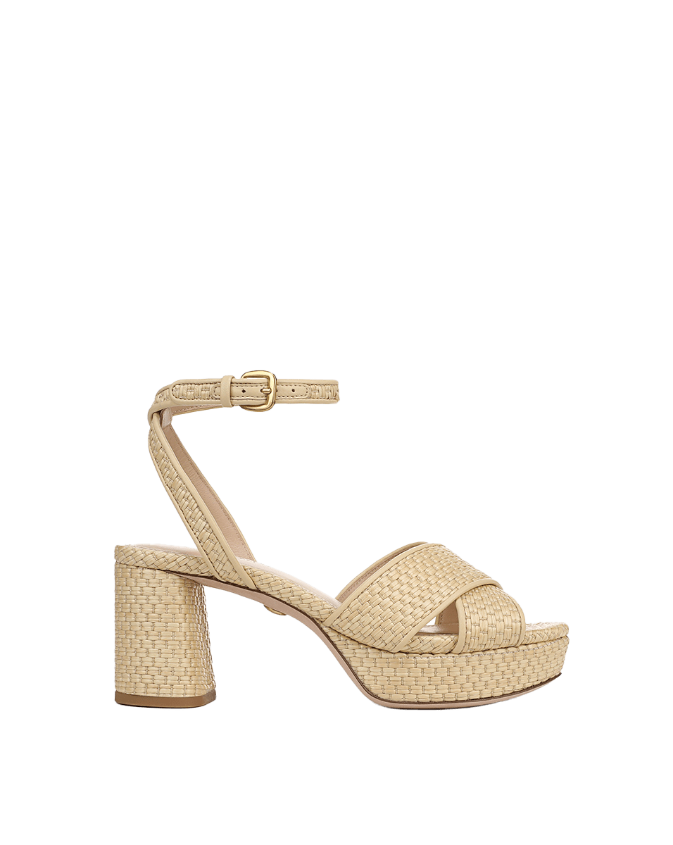 Danika Women's Raffia Sandals - Comfortable Summer Beach Slides with Adjustable Straps | Perfect for Vacation, Poolside, and Casual Outings