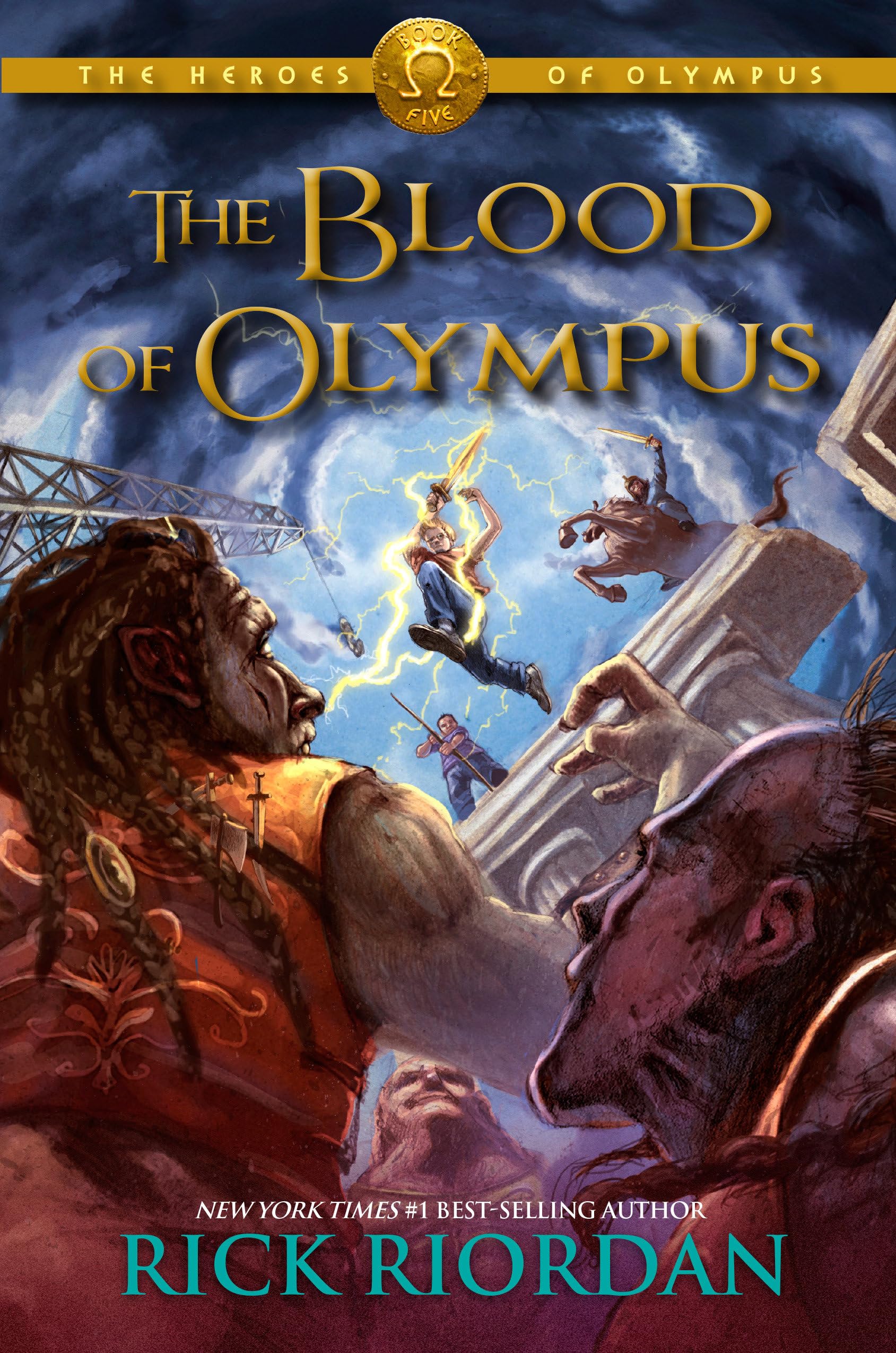 The Blood of Olympus (The Heroes of Olympus Book 5) - Epic Fantasy Adventure Novel for Teens & Young Adults - Perfect for Fans of Greek Mythology & Action-Packed Stories