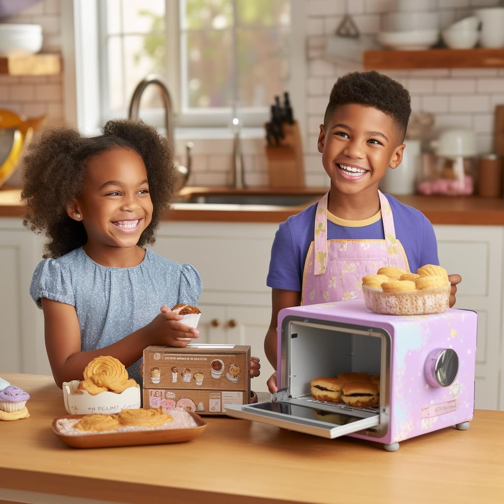 Mojo's Children's Easy to Bake Oven Mixes - 12 Pack Mega Refill with Cupcakes, Cookies & Brownie Mixes | Ultimate Baking Supplies for Kids | Play Toy Oven Accessories | Super Pack 30.2 oz | Perfect for Birthday Parties, Playdates & Pretend Baking Fun