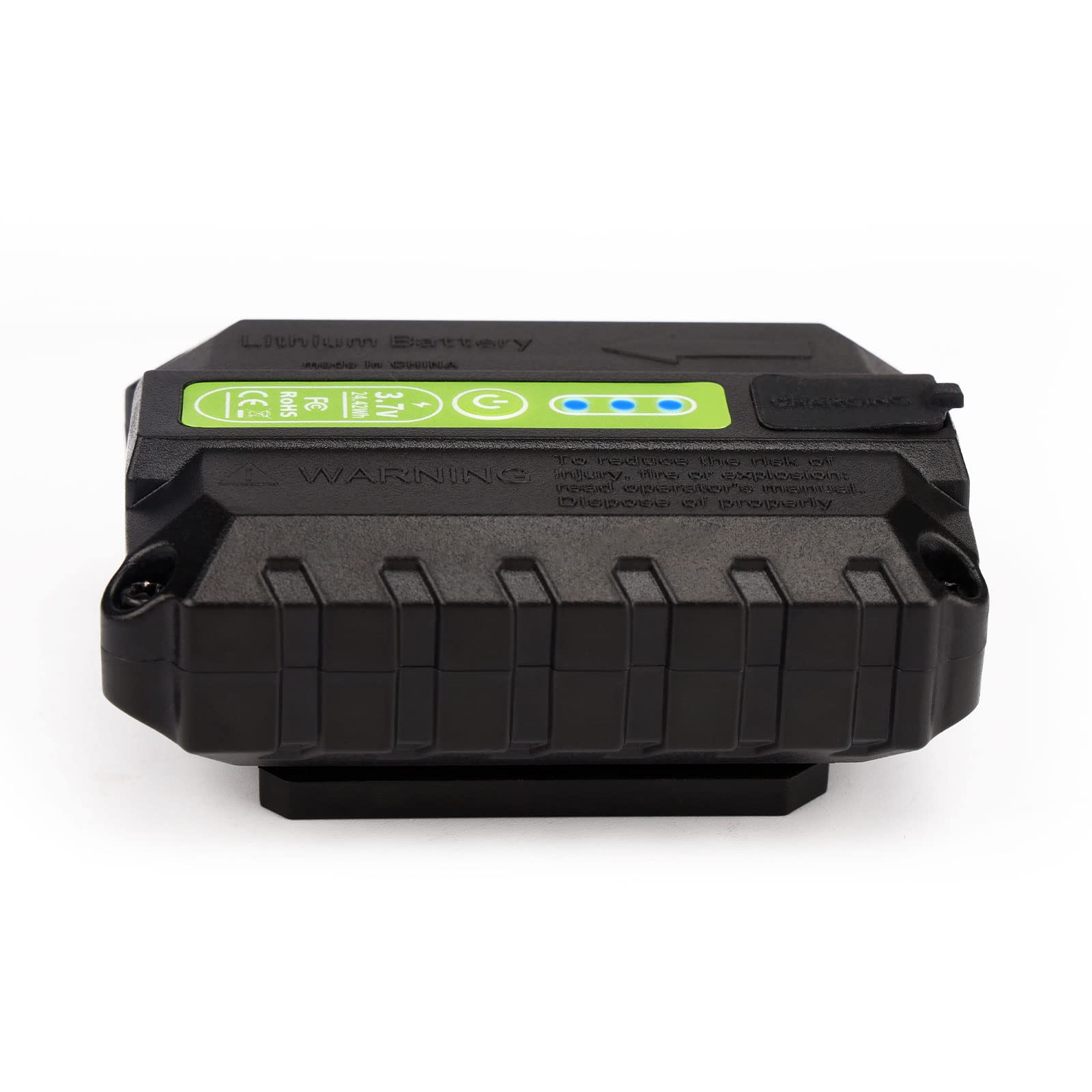 Huepar 703CG/704CG Laser Level Replacement Lithium Battery - High Capacity & Long Lasting for Construction, DIY, and Home Improvement Projects