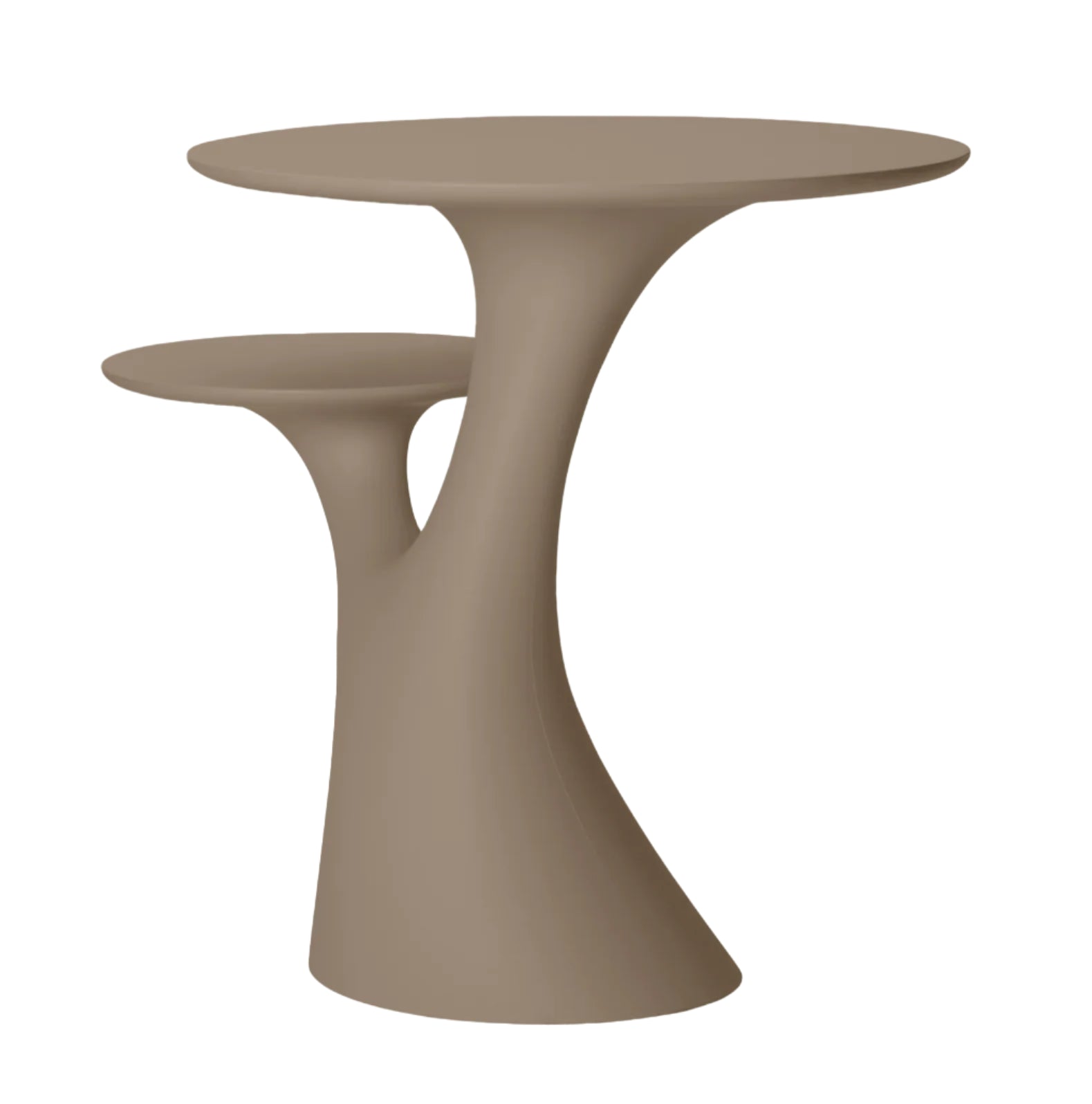 Qeeboo Rabbit Tree Table - Modern Sculptural Side Table for Living Room, Bedroom, or Office Decor - Unique Home Accent Furniture for Stylish Interiors