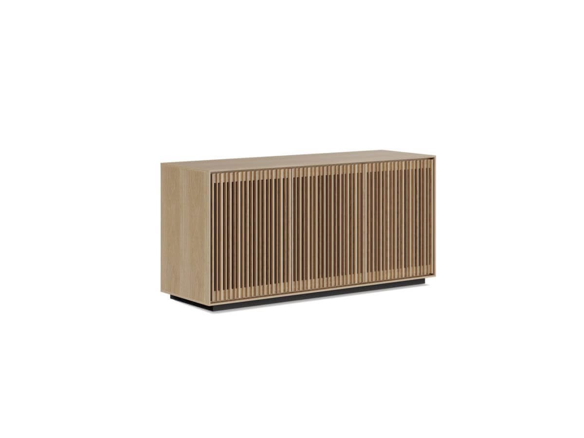 BDI Profile 8477 TV Stand with Storage - Modern Entertainment Center for Flat Screen TVs up to 65