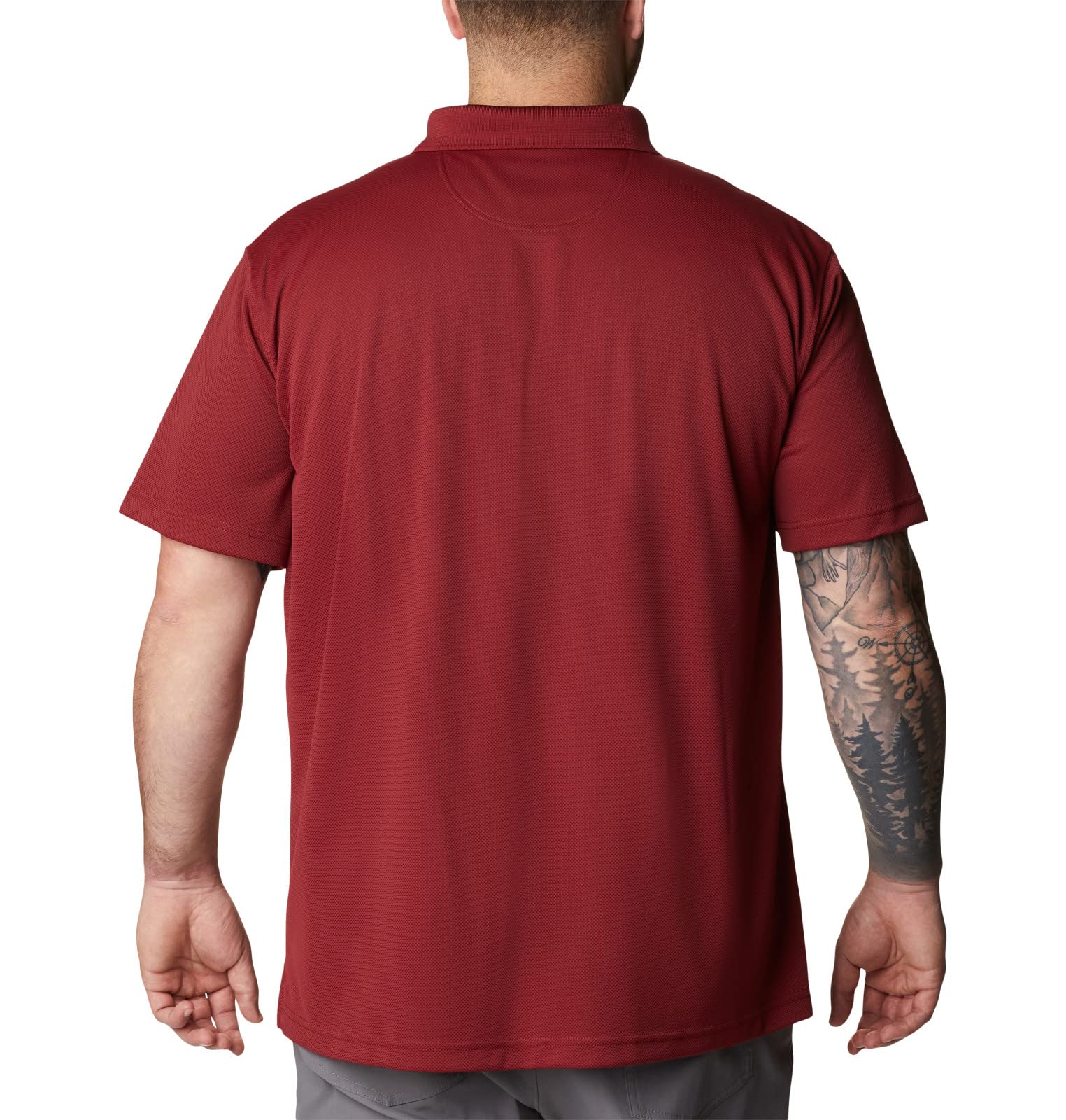 Columbia Men's Utilizer Polo Shirt - Quick-Dry, Moisture-Wicking Performance Shirt for Golf, Hiking & Outdoor Activities