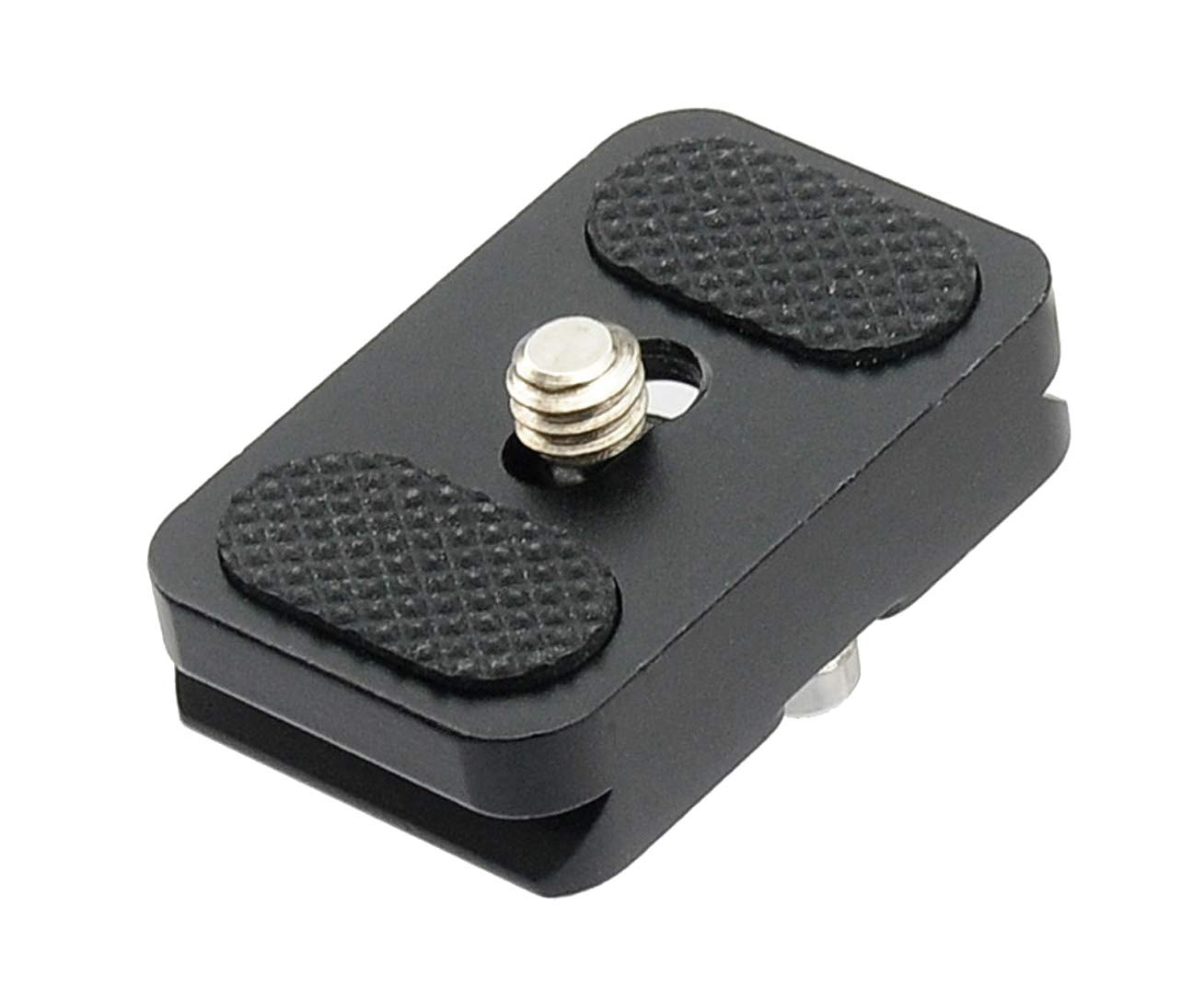 Fotasy 25mm Arca Swiss Quick Release Plate - Compact QR Plate for Mirrorless Cameras & Tripods - Compatible with Arca-Swiss Standard Clamps - Perfect for Travel Photography, Vlogging & Outdoor Shooting
