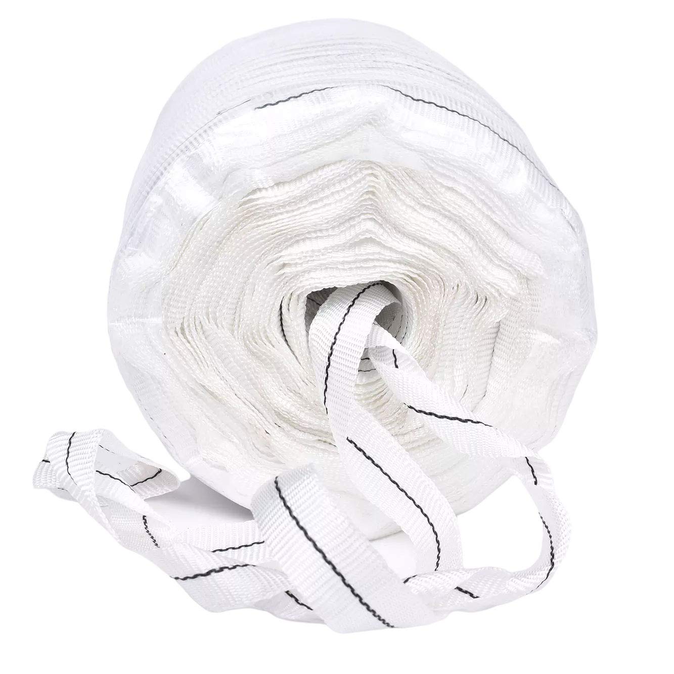 984 ft Wind Straps for Greenhouse - Heavy Duty Plastic Hold Down Straps, Weather-Resistant Greenhouse Cover Ties, Woven Cord Strapping for Securing Tarps & Plastic Film | Perfect for Garden Greenhouses, Hoop Houses & Plant Protection