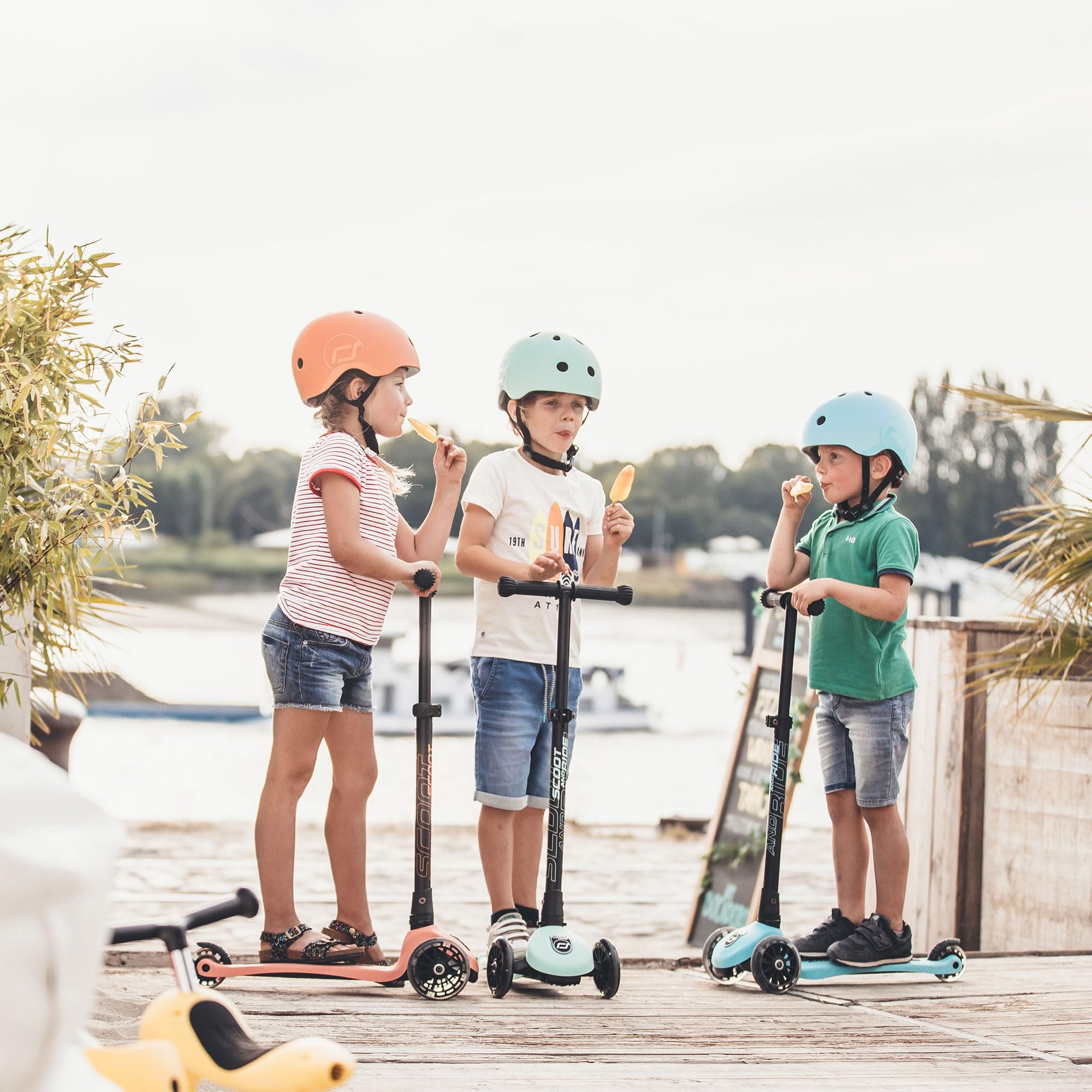 **Best Toddler Push Scooter - 3-in-1 Stand-Up Ride-On Scooter for Kids Ages 1-5 | Foldable & Adjustable | Indoor & Outdoor Play, Park, Backyard Fun**