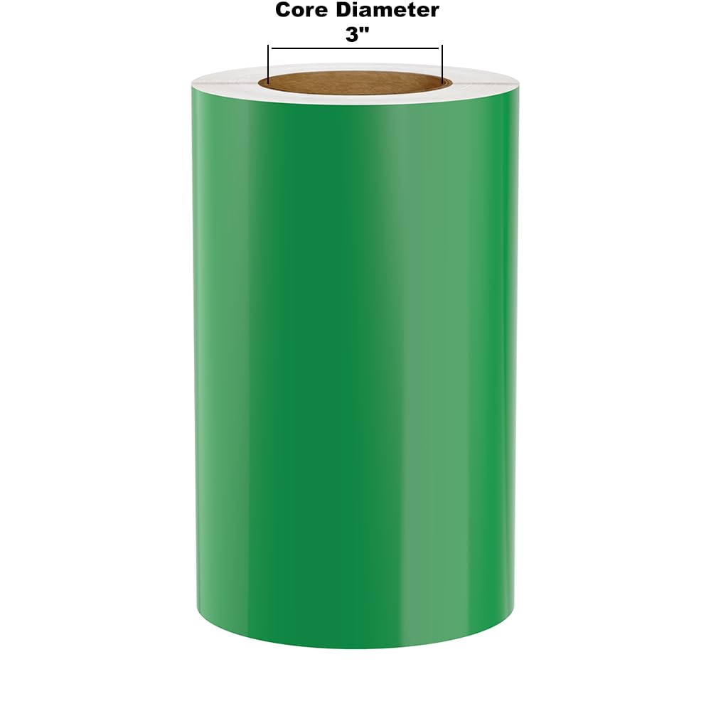 Kingston Premium Vinyl Label Tape - Green, 9
