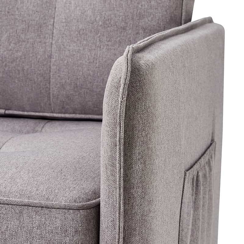 Ricarda Sofa with Removable Cushions - Easy to Clean Modern Living Room Furniture for Home & Office Comfort