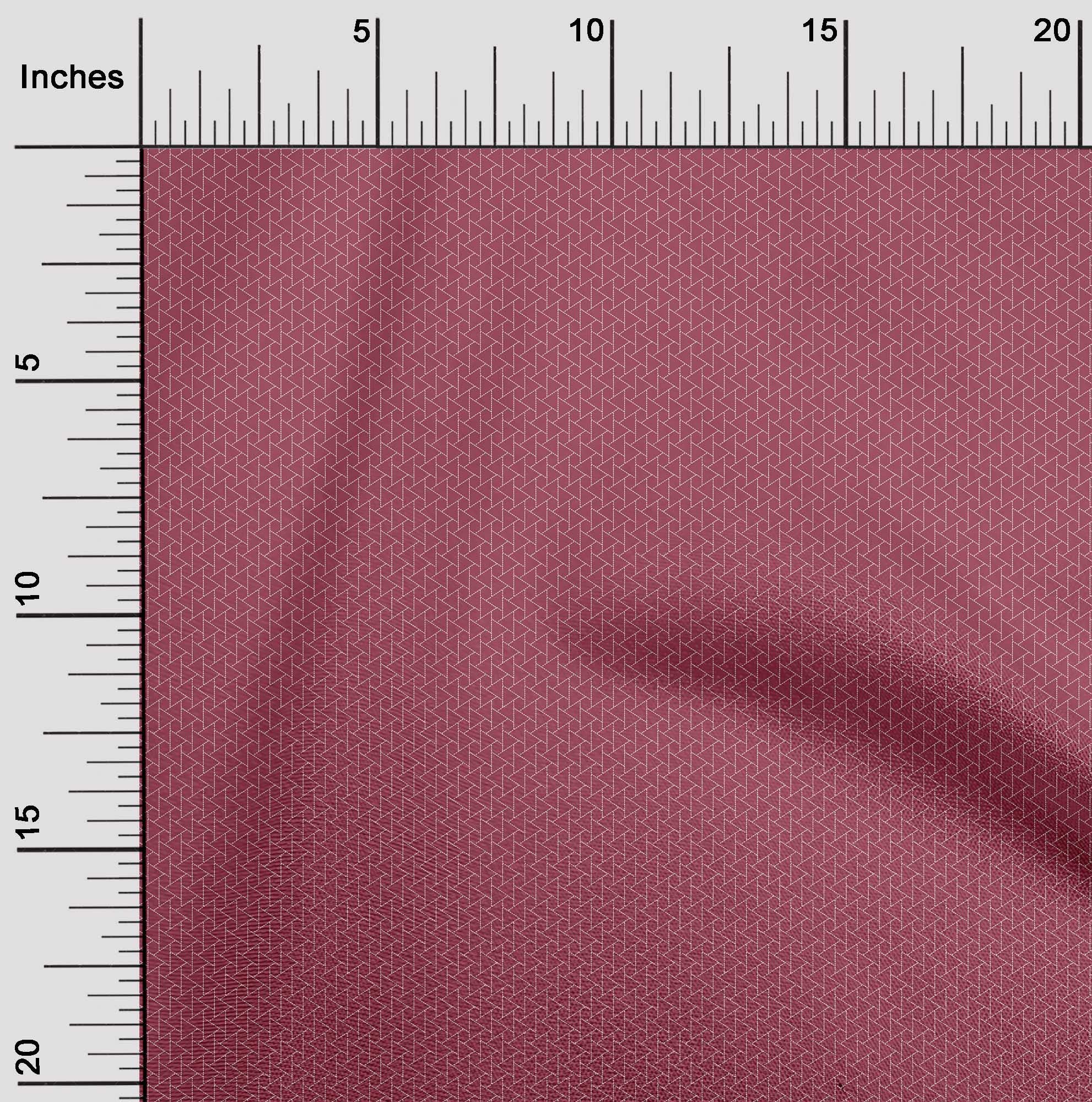 oneOone Viscose Chiffon Pink Fabric - 42 Inch Wide Japanese Sashiko Dress Material, Soft Flowy Printed Fabric by The Yard for DIY Kimono, Summer Dresses & Boho Home Decor