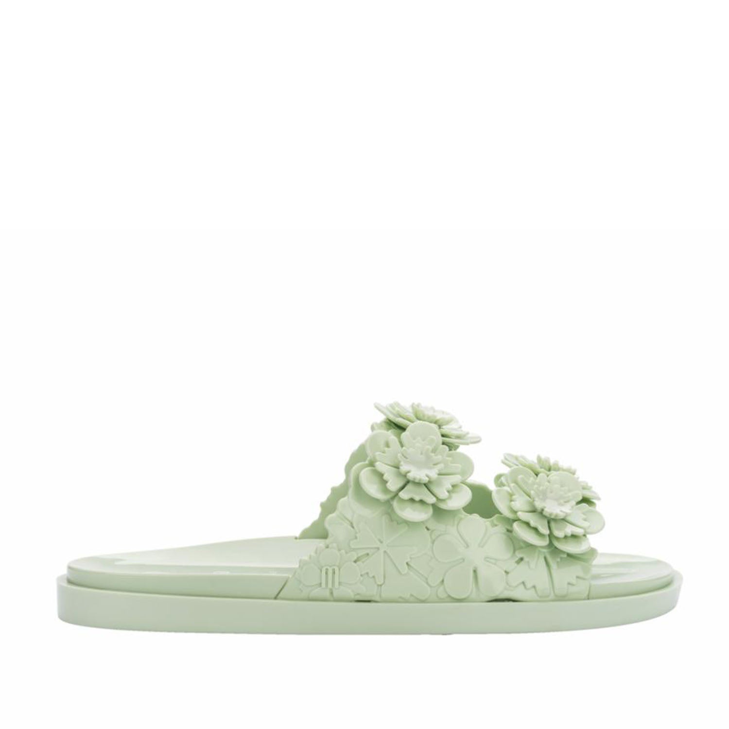 Melissa Women's 33512 Green M Leather Sandals - Comfortable Summer Casual Shoes for Beach, Vacation & Outdoor Walking