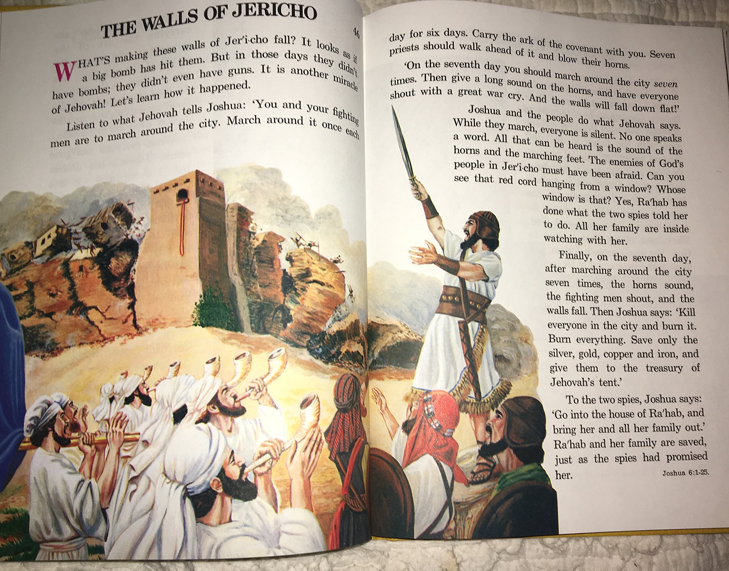 My Book of Bible Stories - Watchtower Bible and Tract Society (1978) | Illustrated Bible Stories for Kids & Families | Perfect for Sunday School, Homeschooling & Christian Education