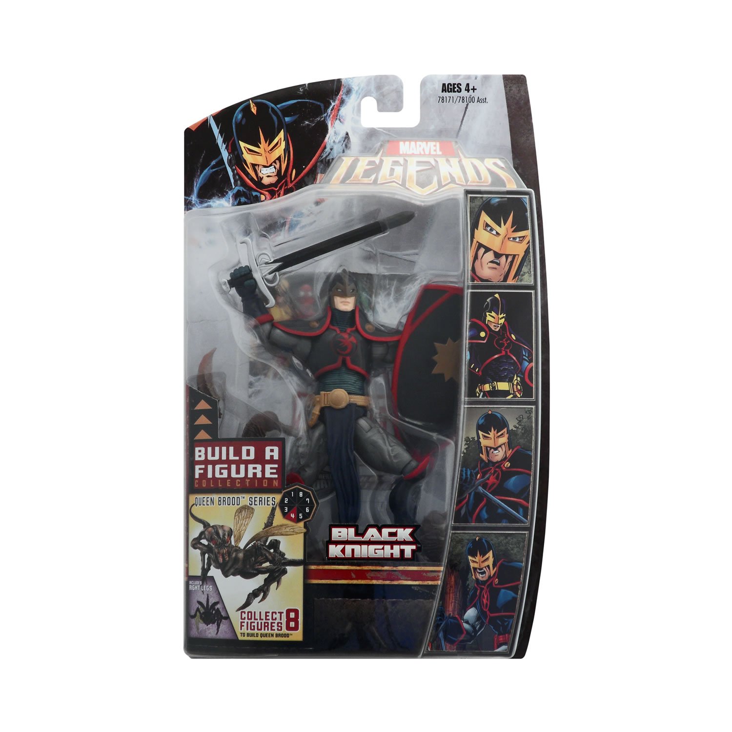Marvel Legends Series 3 Black Knight 6-Inch Action Figure with Collectible Accessories | Premium Superhero Toy for Display & Play | Perfect for Marvel Fans, Collectors & Gift Giving