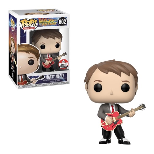 Funko Pop! Back to The Future: Marty McFly Vinyl Figure #602 - 2018 Canadian Convention Exclusive Collectible - Perfect for Movie Fans & Pop Culture Displays