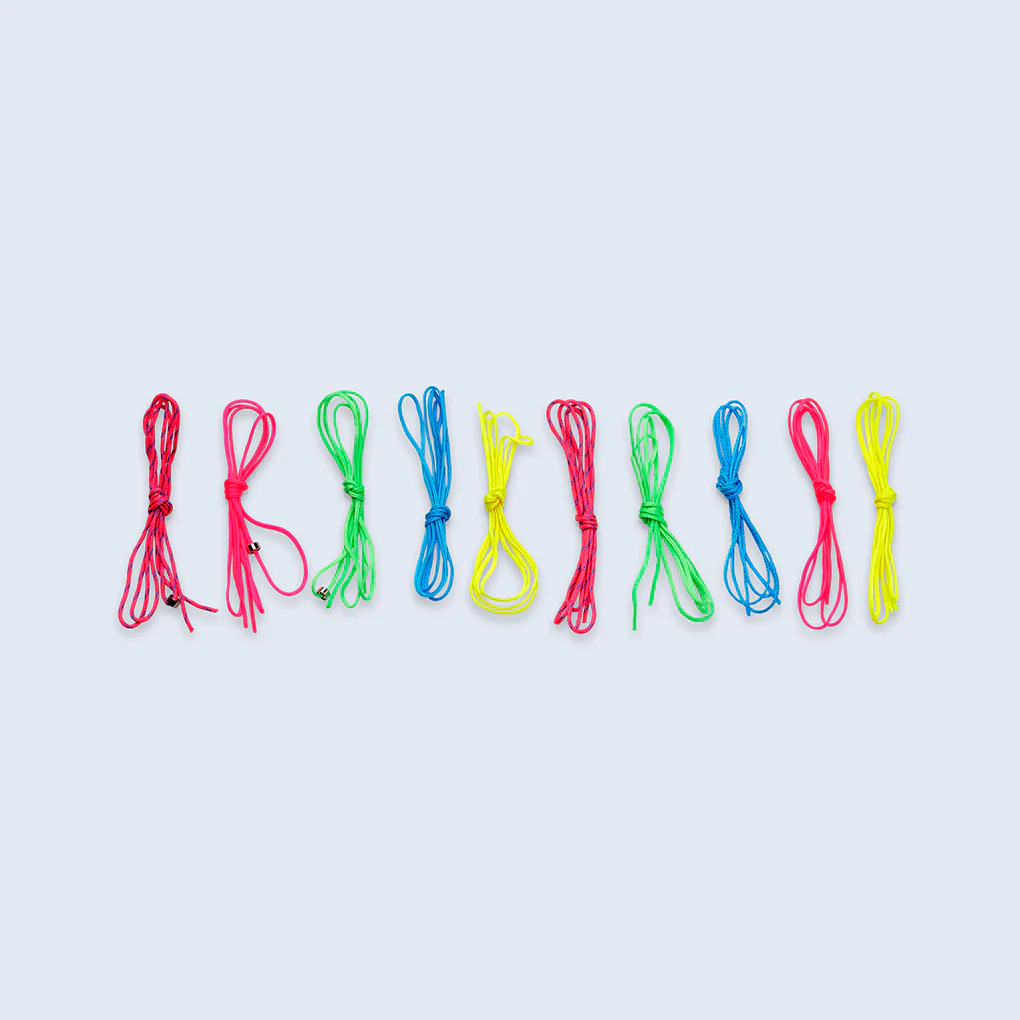Krom Neon Kendama String Pack - High-Performance Juggling Strings for Kendama Tricks and Play - Perfect for Beginners and Pros, Indoor & Outdoor Use