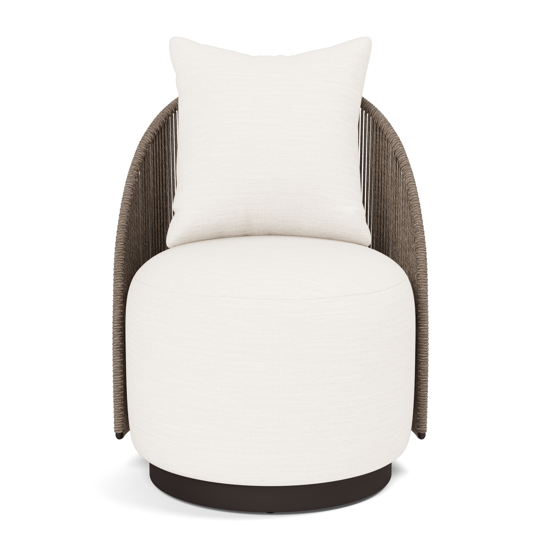 Milan Swivel Dining Chair - Modern Upholstered Kitchen Counter Stool with 360° Rotation - Perfect for Dining Room, Kitchen Island, Bar & Breakfast Nook