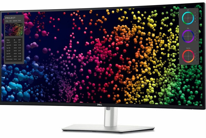 Dell UltraSharp 40-Inch 5K Curved Monitor with Thunderbolt 3 Hub, HDMI, USB-C & Integrated KVM Switch - Perfect for Home Office, Gaming & Graphic Design