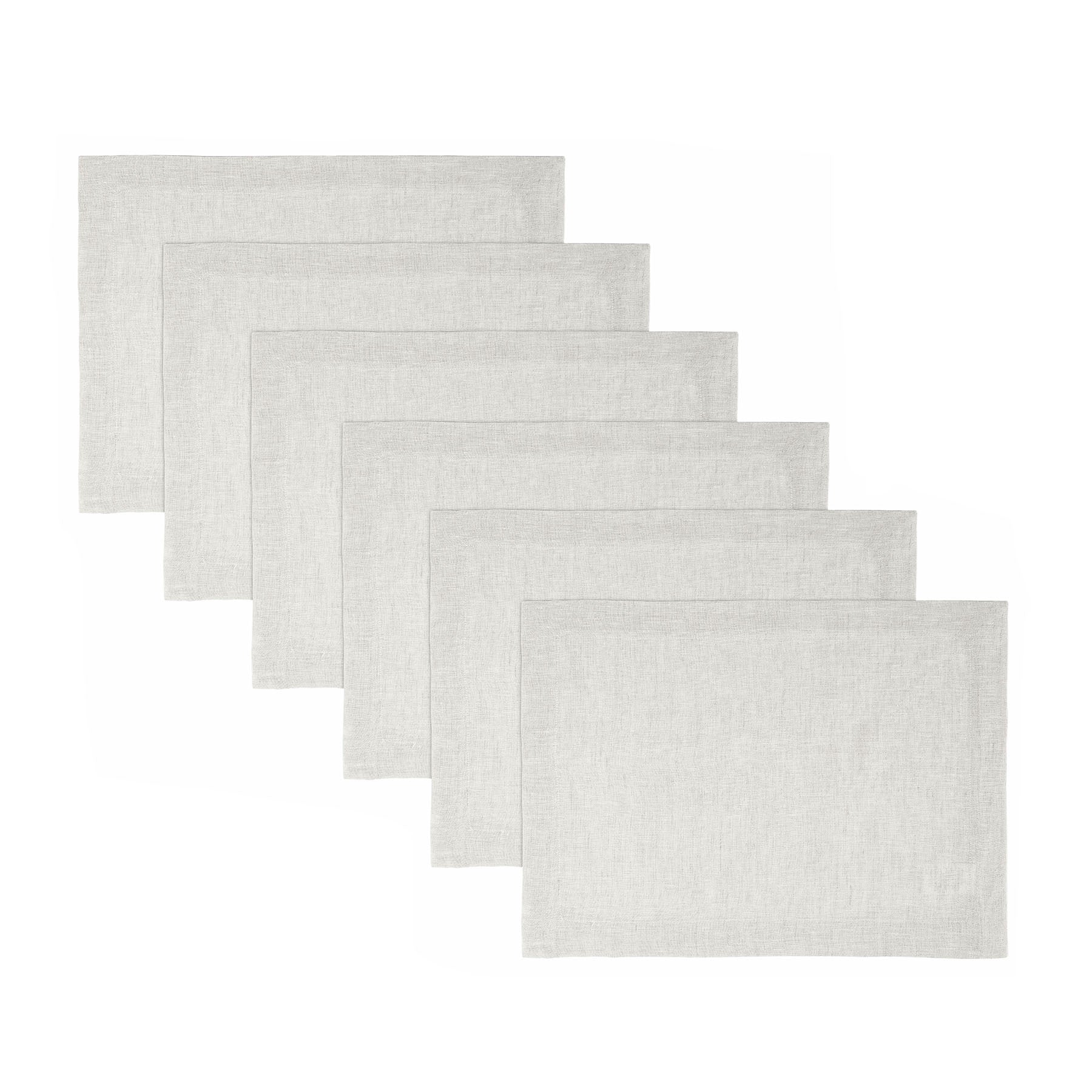 Premium Sonoma Placemats Set of 6 - Waterproof & Heat-Resistant Table Mats for Dining, Kitchen, and Outdoor Use - Elegant Home Decor for Everyday Meals and Entertaining