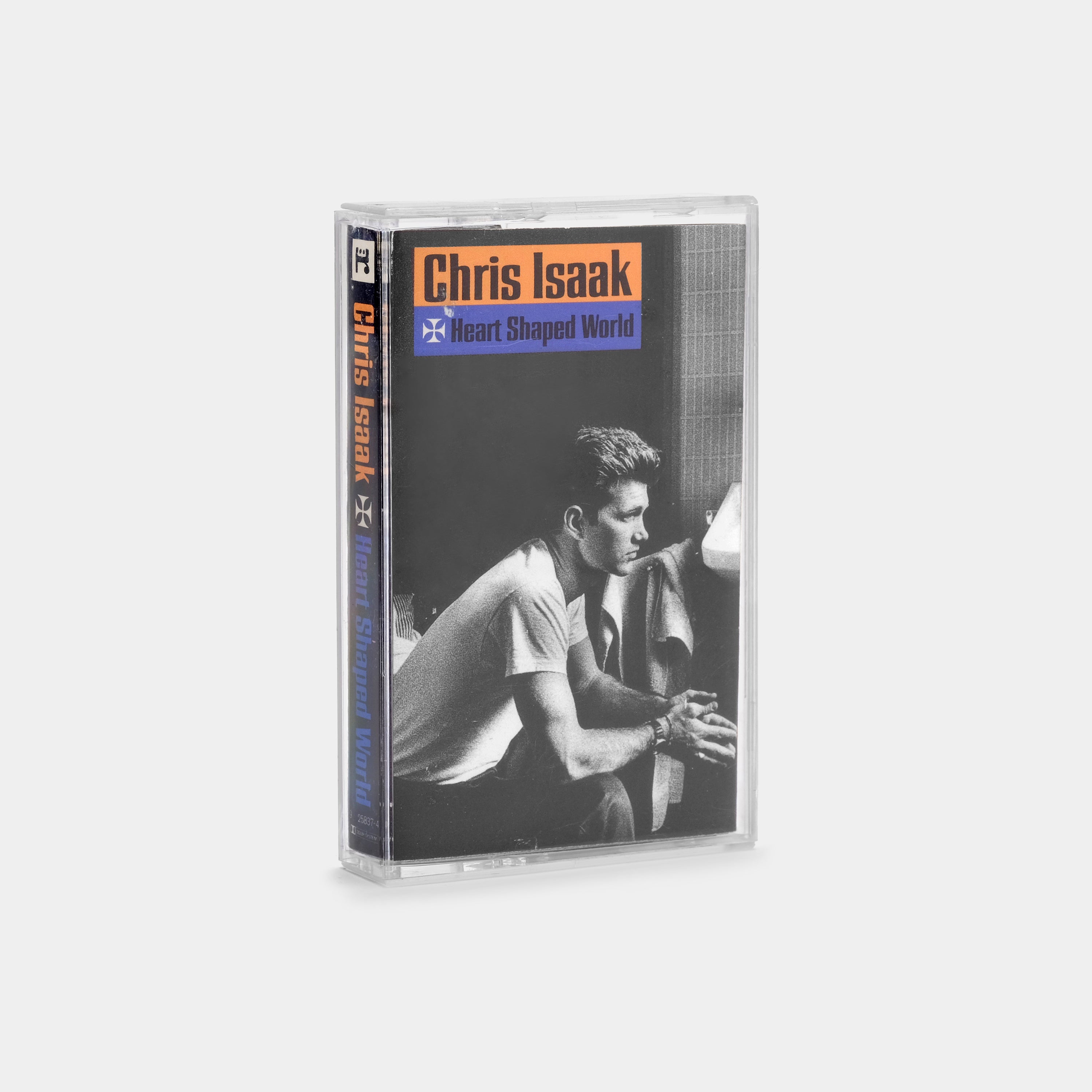 Chris Isaak Heart Shaped World Cassette Tape - Vintage Music Album for Collectors & Retro Music Lovers - Perfect for Home Listening, Car Stereo & Gift Giving
