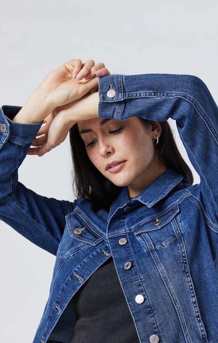 Mavi Women's Samantha Denim Jacket - Stylish Lightweight Jean Jacket for Women | Perfect for Casual Outfits, Layering & Fall Fashion