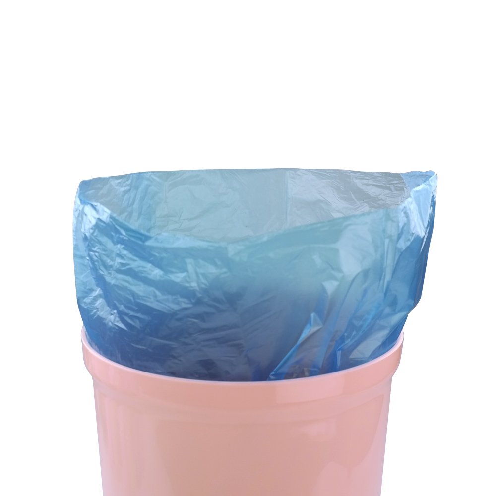 2.6 Gallon Colored Trash Bags - 120 Count (6 Rolls) | Small Wastebasket Liners for Bathroom, Office & Bedroom Garbage Cans