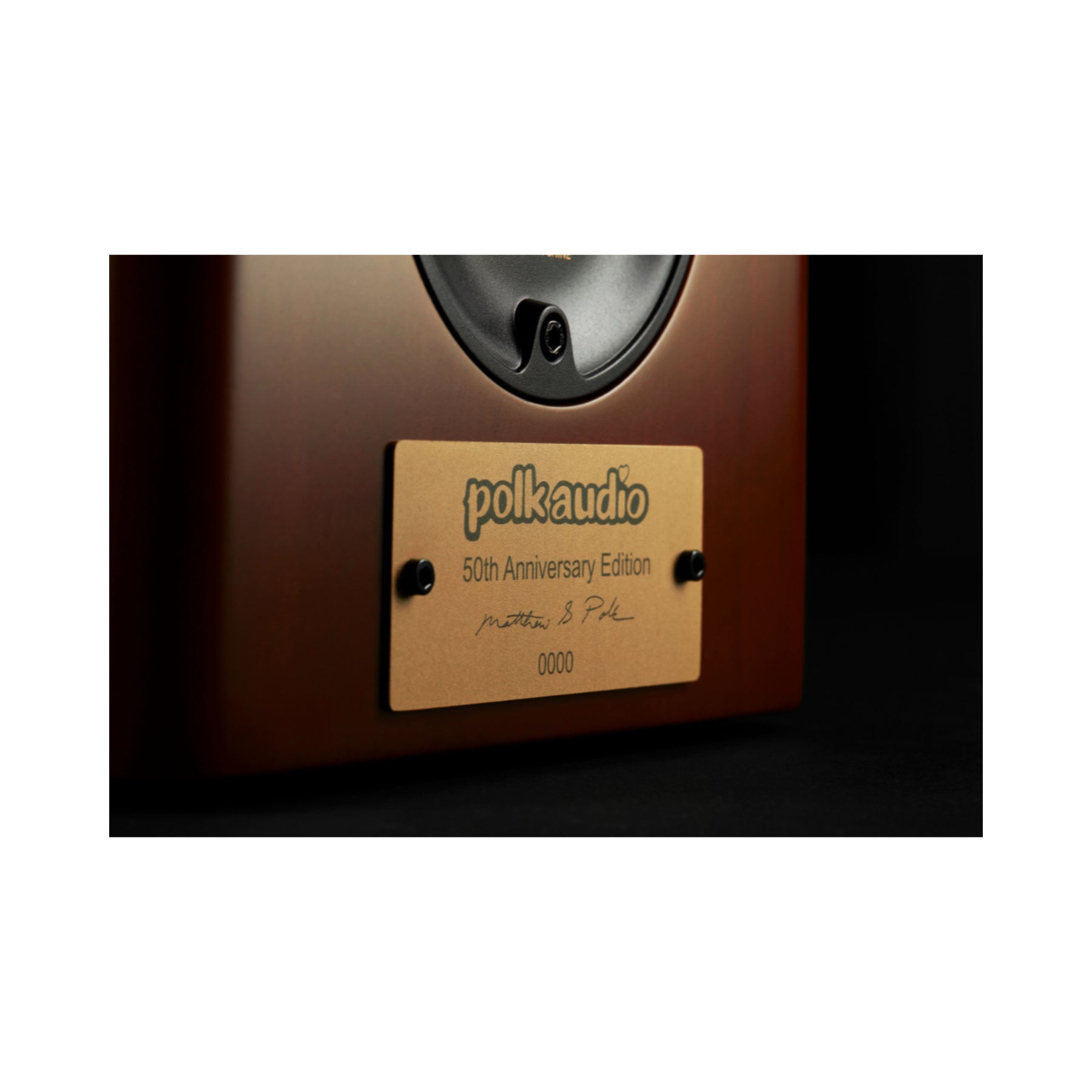 Polk Audio Reserve R200AE 50th Anniversary Edition Bookshelf Speakers (Pair) - Premium Hi-Fi Sound for Home Theater & Music Listening - Open Box Special