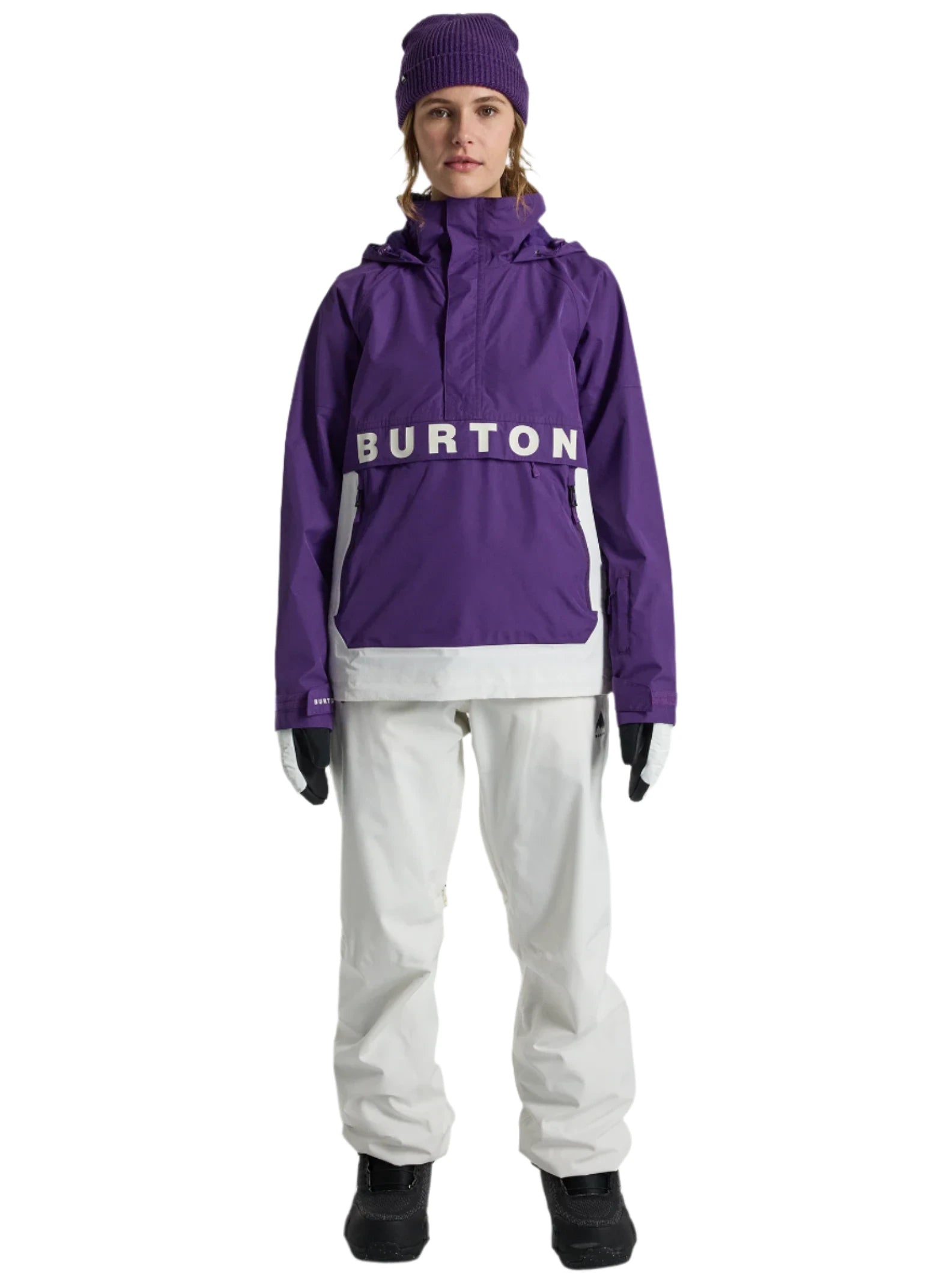 Burton Women's Frosnter Anorak Jacket 2025 - Waterproof Winter Coat for Skiing, Snowboarding & Outdoor Adventures