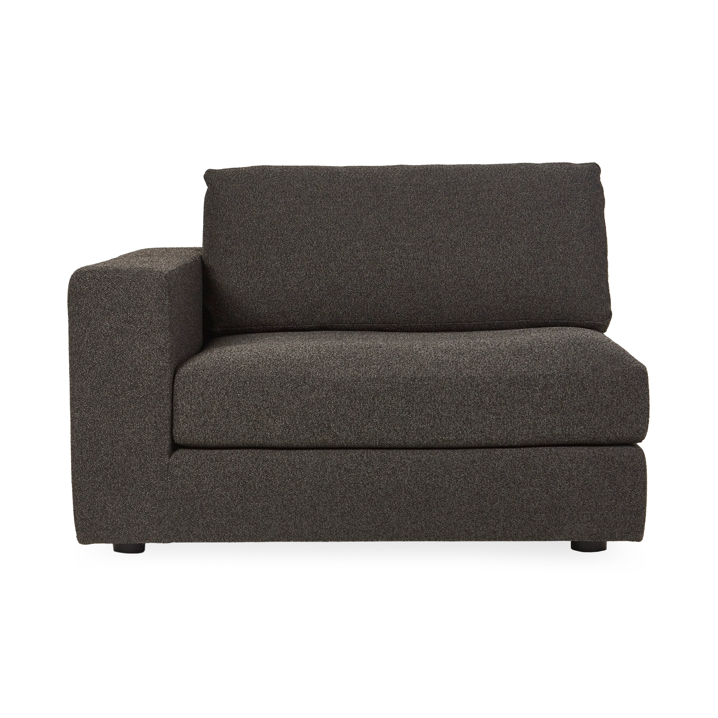 Baja Modular Sectional Sofa - Modern L-Shaped Couch with Reversible Chaise, Soft Fabric Upholstery for Living Room, Family Room & Home Theater